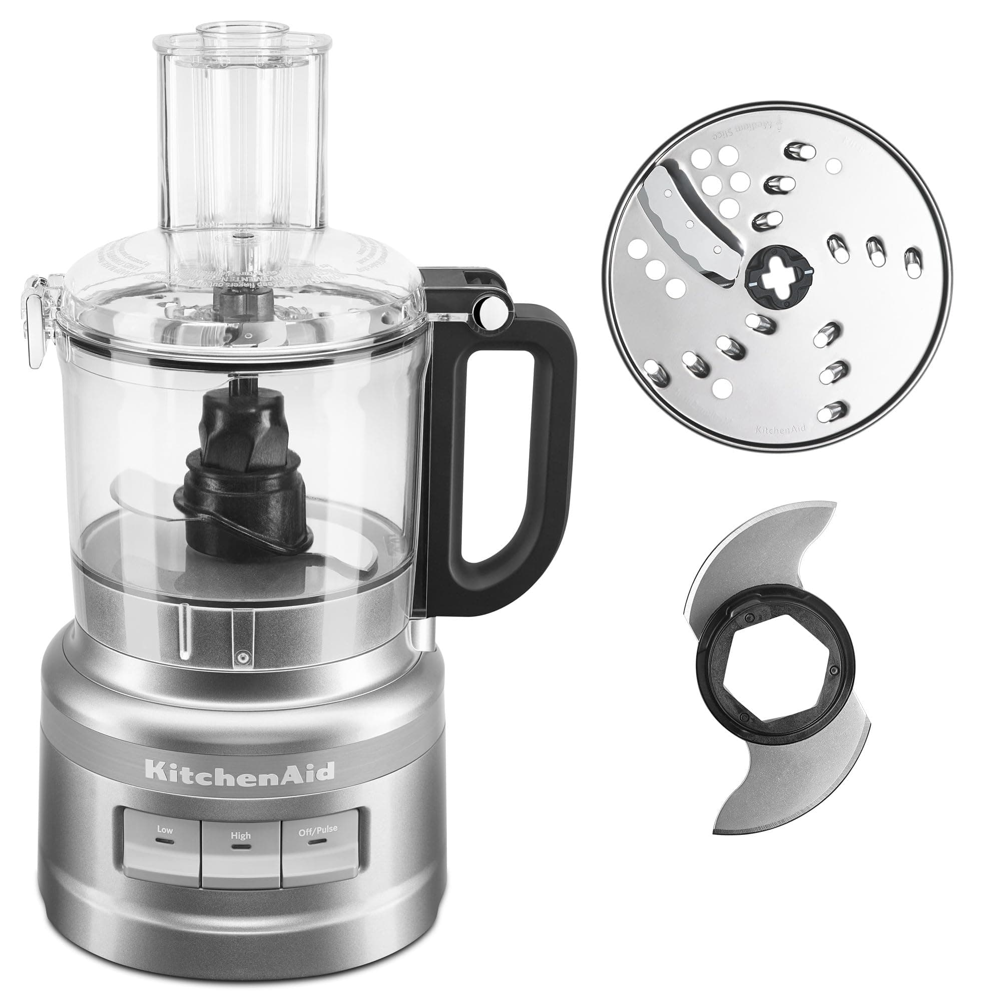 KFP0718CU Food Processor, 7 Cup, Contour Silver