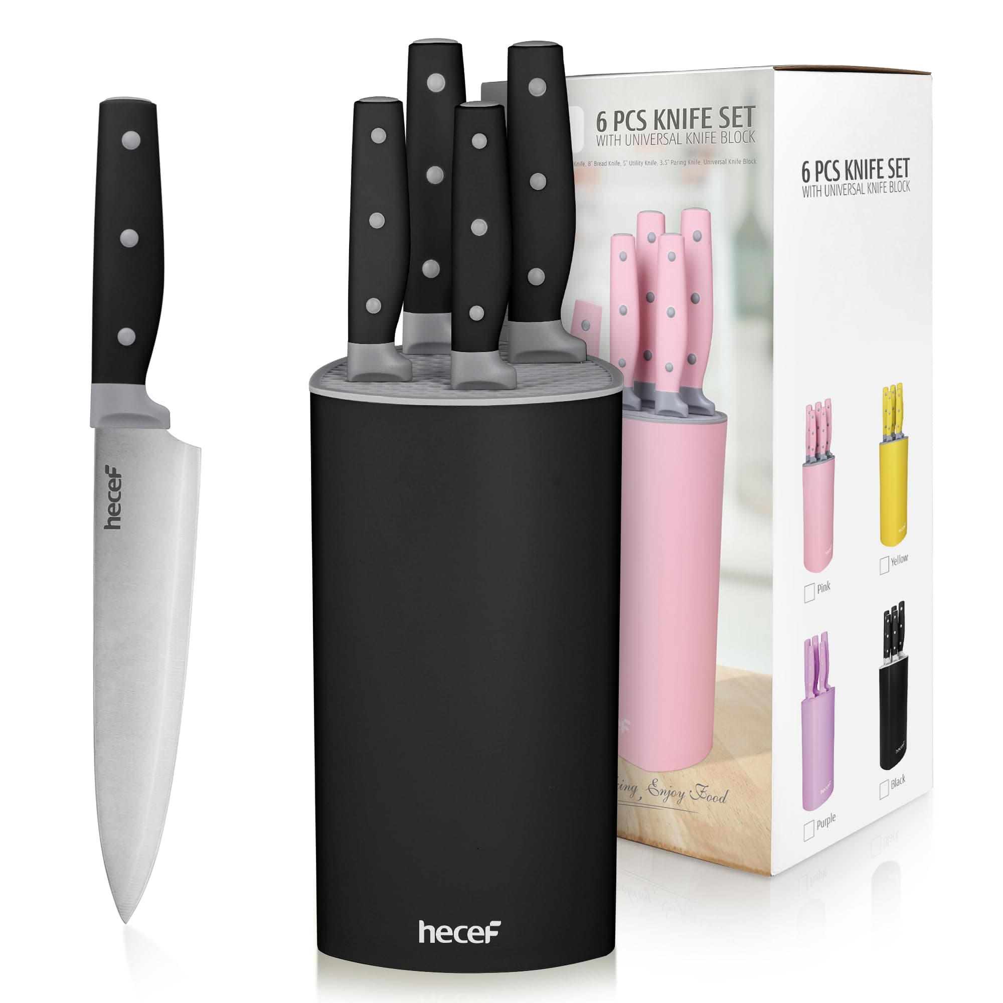 Pink Knife Set