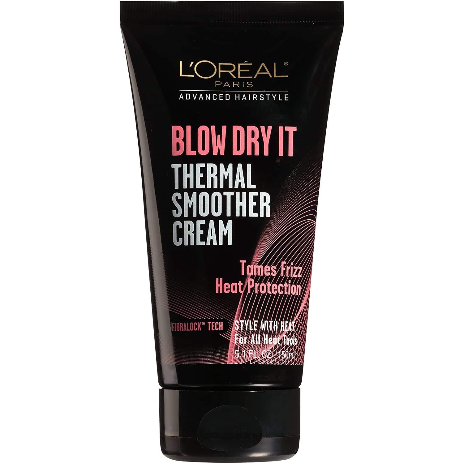 L'Oreal Paris Advance Hairstyle Blow Dry It Thermal Smoother Cream - 5.1 oz