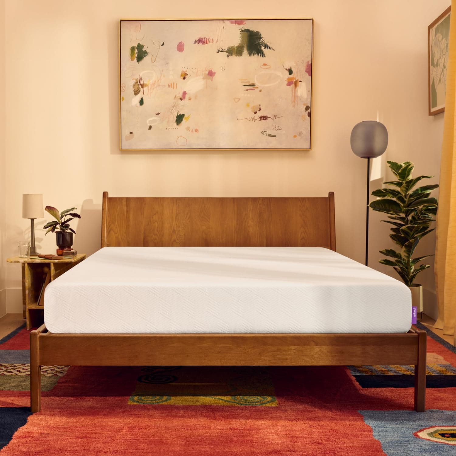 PurpleFlex Mattress – Full, GelFlex Grid, Better Than Memory Foam, Temperature Neutral, Responsiveness, Breathability, Made in USA