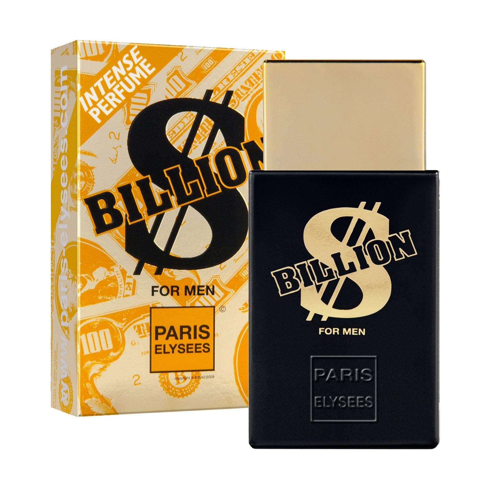 Billion Dollar Eau de toilette for men Paris Elysees 100 ml