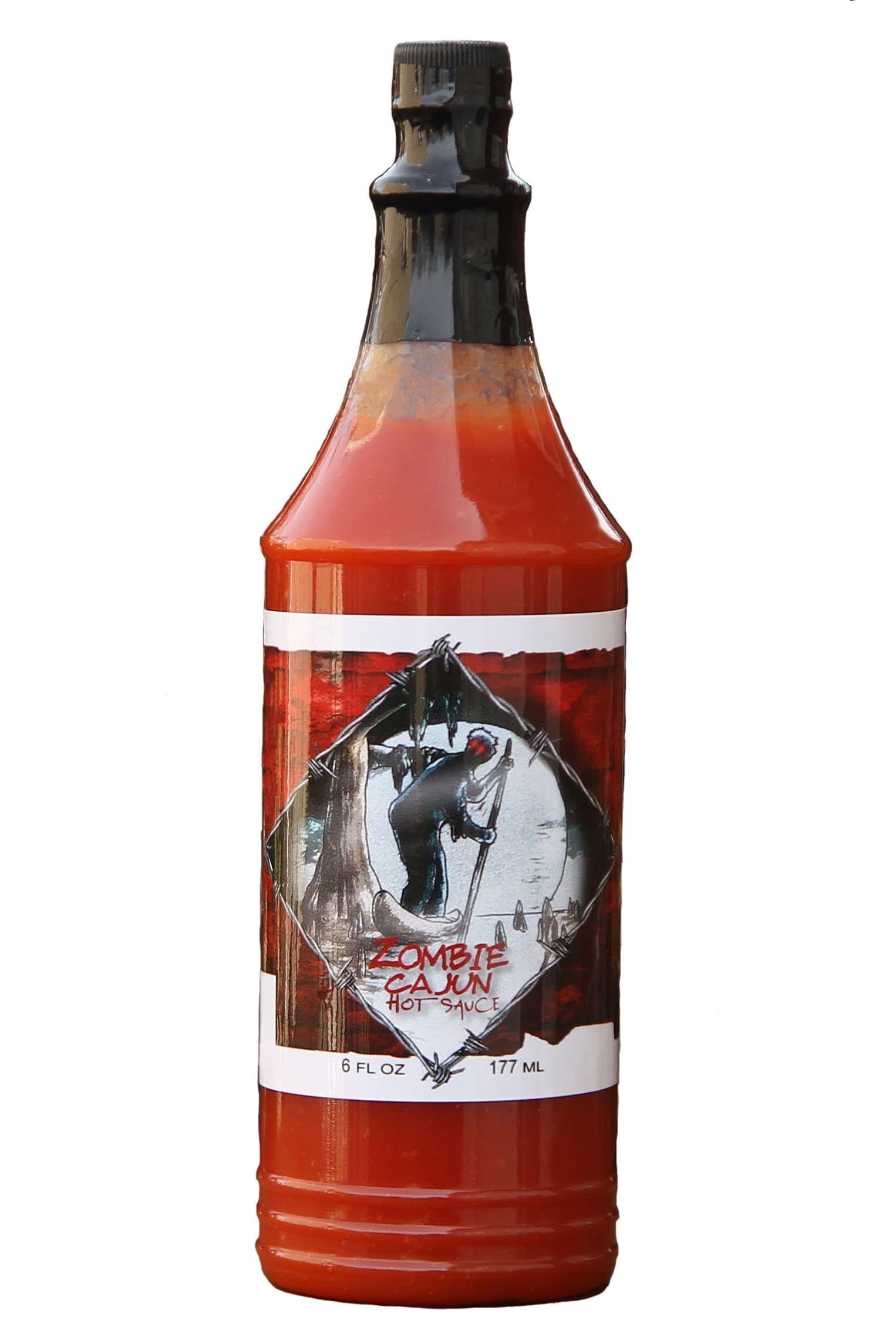 Zombie Cajun Hot Sauce (6oz)