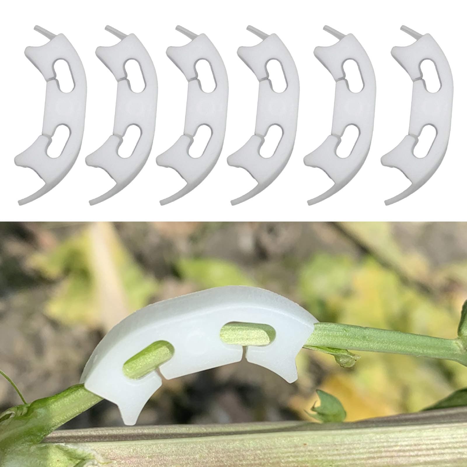100 Pcs Plant Bender Plant Low Stress Training Branches Bender Bending Clips Twig Clamps Plant Trainer Clips for Low Stress Training, 90 Degree