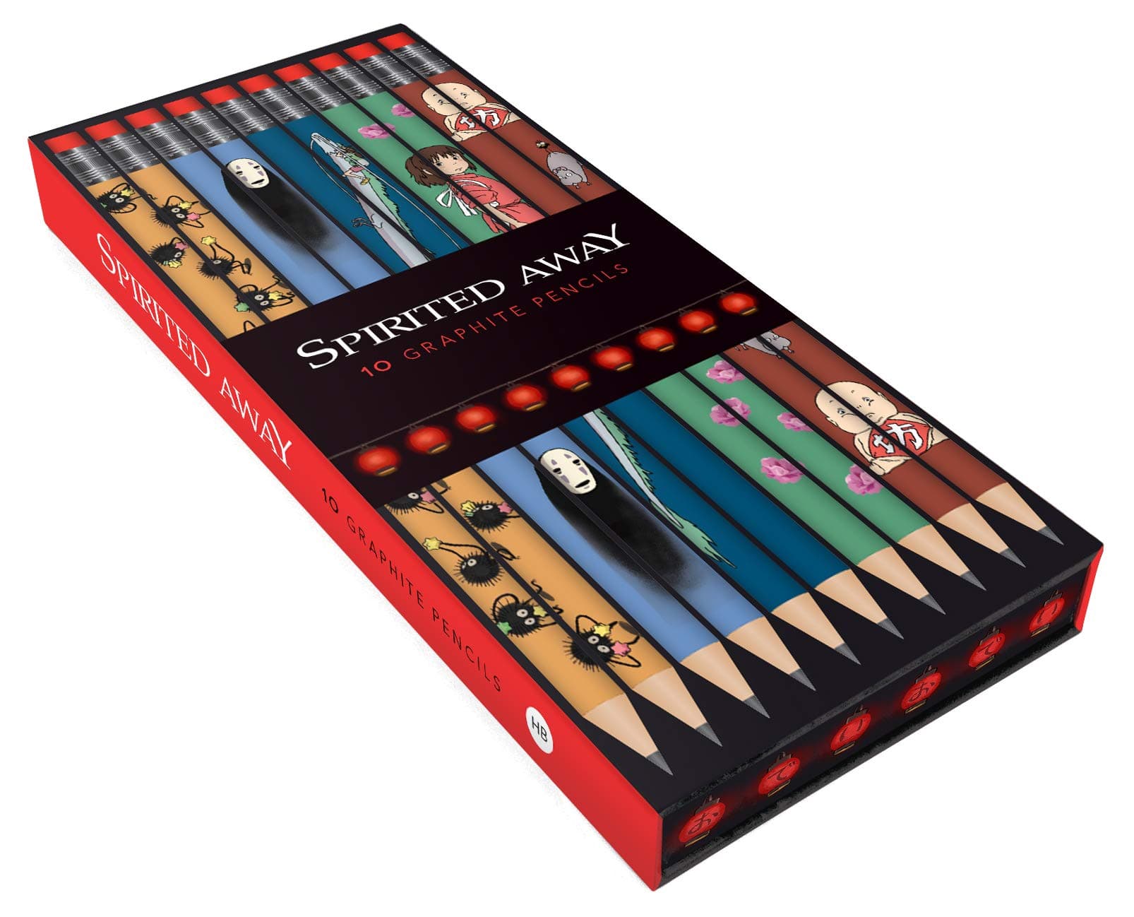 Spirited Away Pencils (Studio Ghibli x Chronicle Books): 10 Graphite Pencils