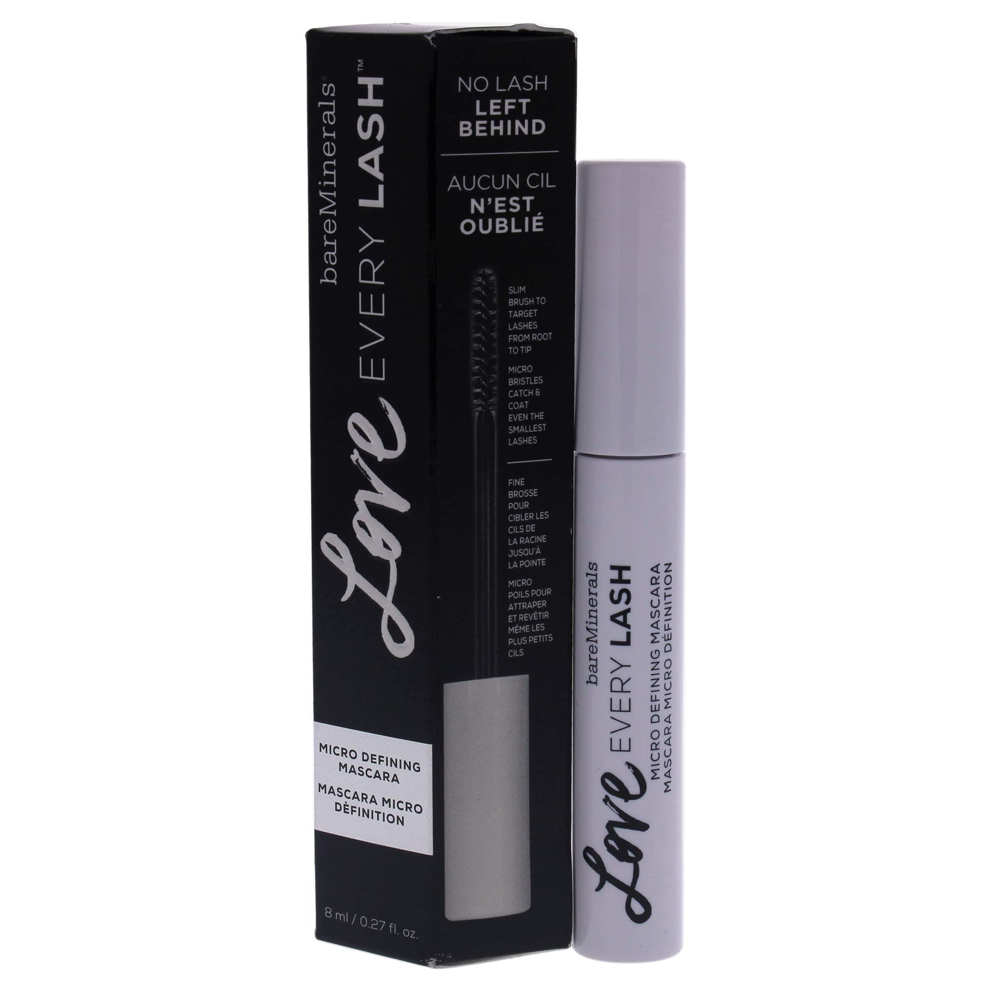 Bare Escentuals Love Every Lash Micro Defining Mascara - Black, 0.27 Oz