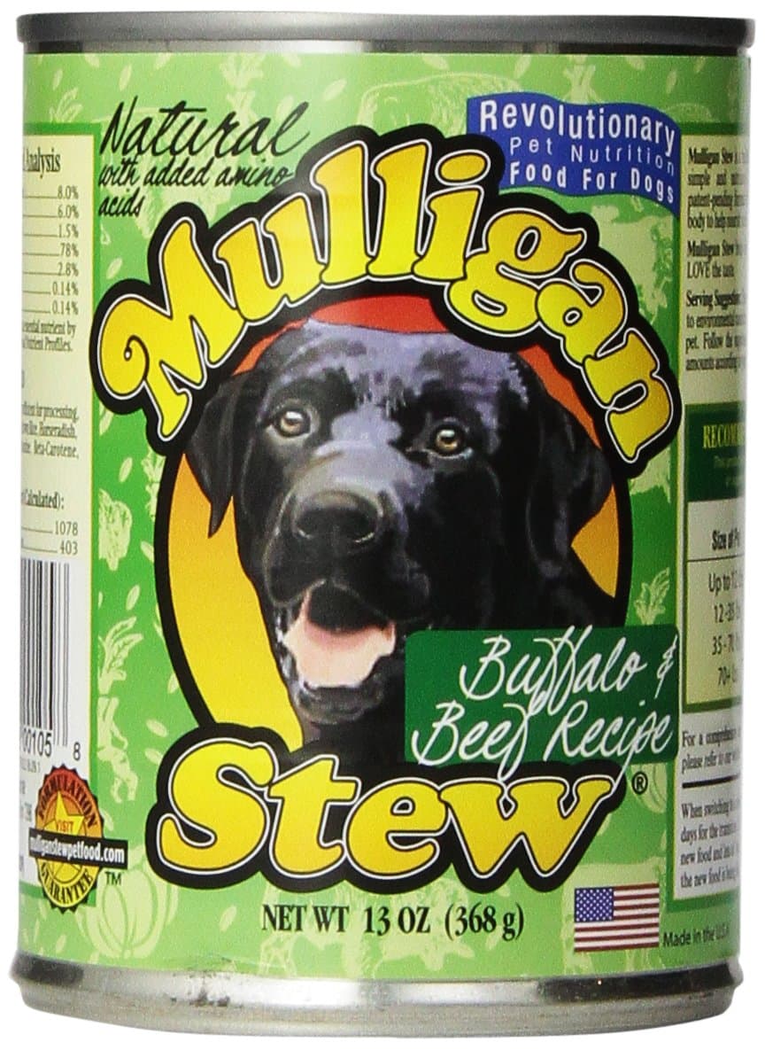 Mulligan Stew Premium Buffalo/Beef Canned Recipe, Pack Of 12