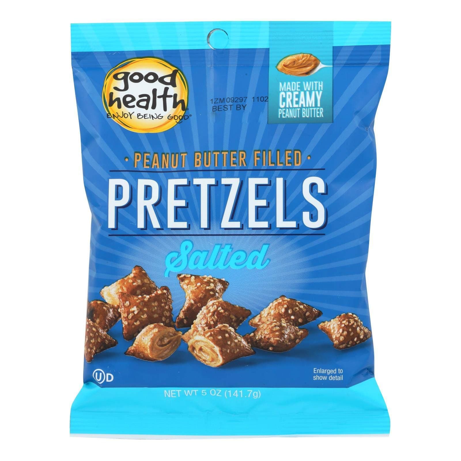 Peanut Butter Pretzels Salted 5 Ounces (Case of 12)
