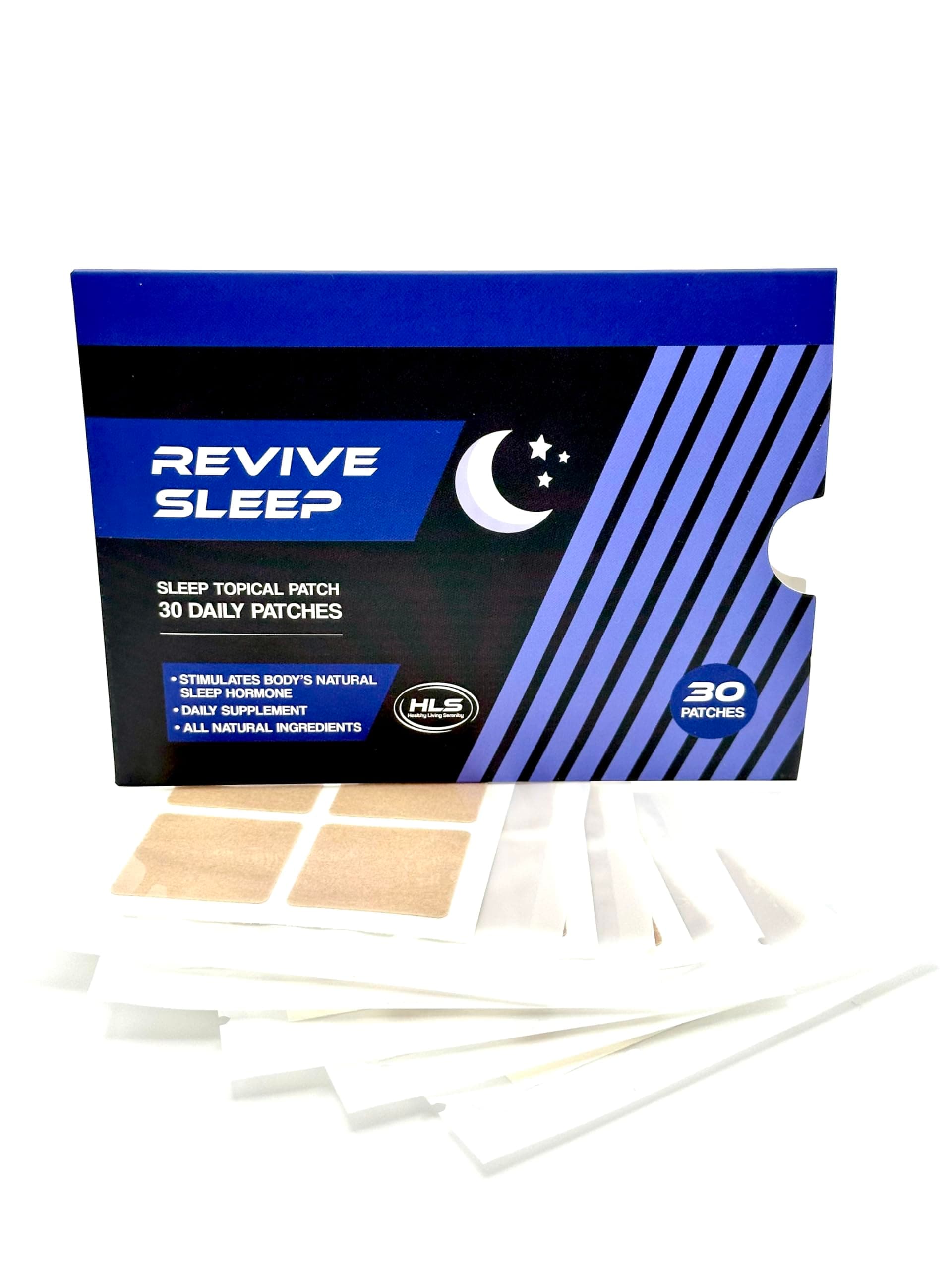 Revive Sleep Patches (30 Pack) - Enjoy a Relaxing Night Sleep Every Night