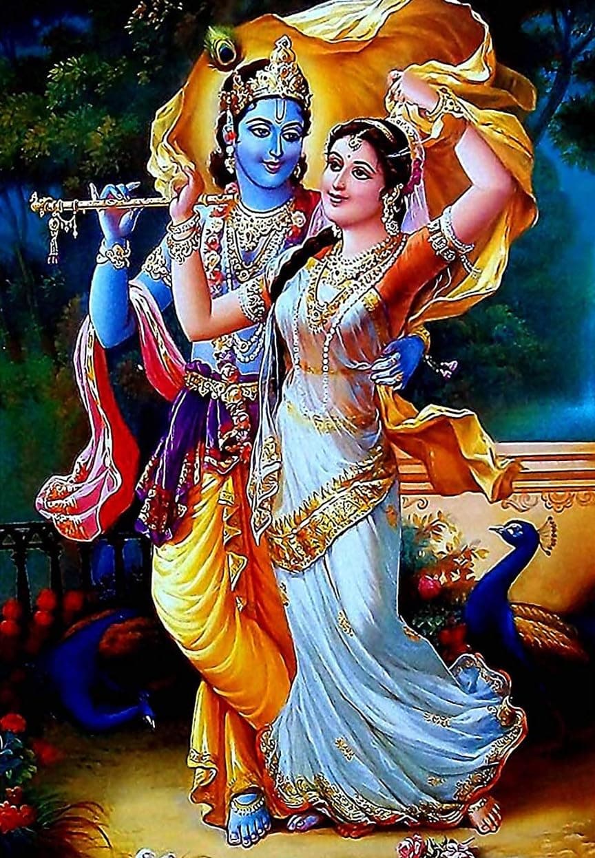 Radha Krishna Duo DIY 5D Diamond Painting by Number Kits Diamond Drill Diamond Painting kit Cross Stitch Pictures Arts Craft
