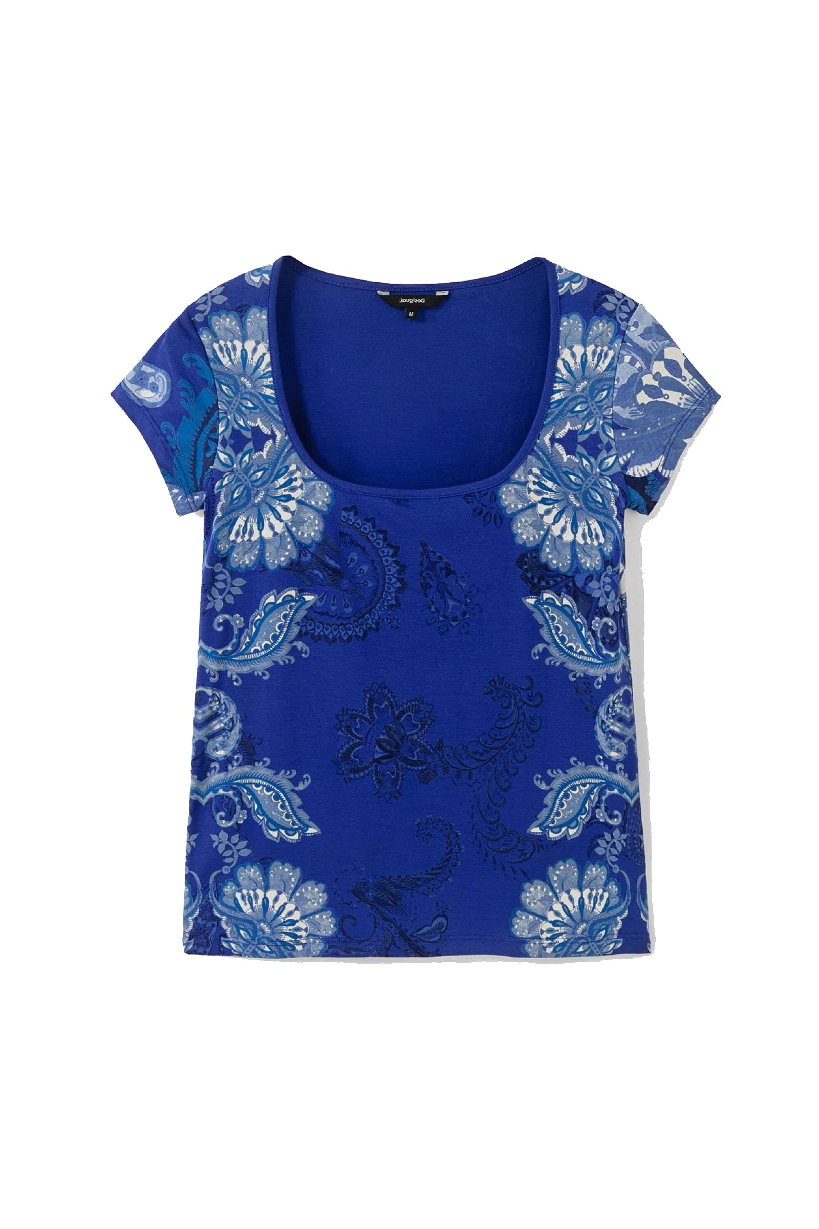Desigual Women's Woman Knit T-Shirt Short Sleeve