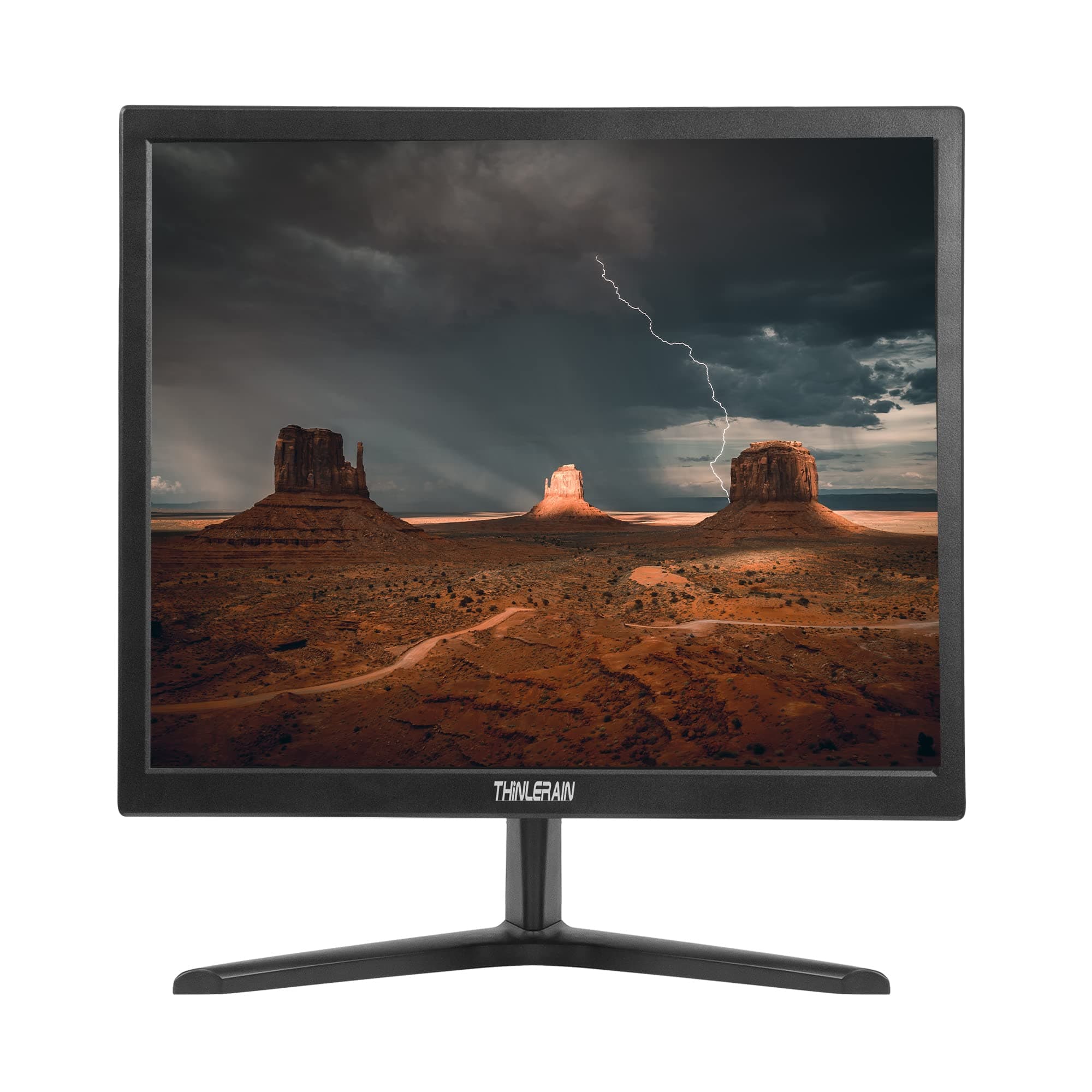 PC Monitor 17-inch 4:3 LED Backlit Monitor 1280 X 1024, 60 Hz Refresh Rate, 5Ms Response Time, VESA Mountable, VGA, HDMI, TN Panel, Built-in Speakers