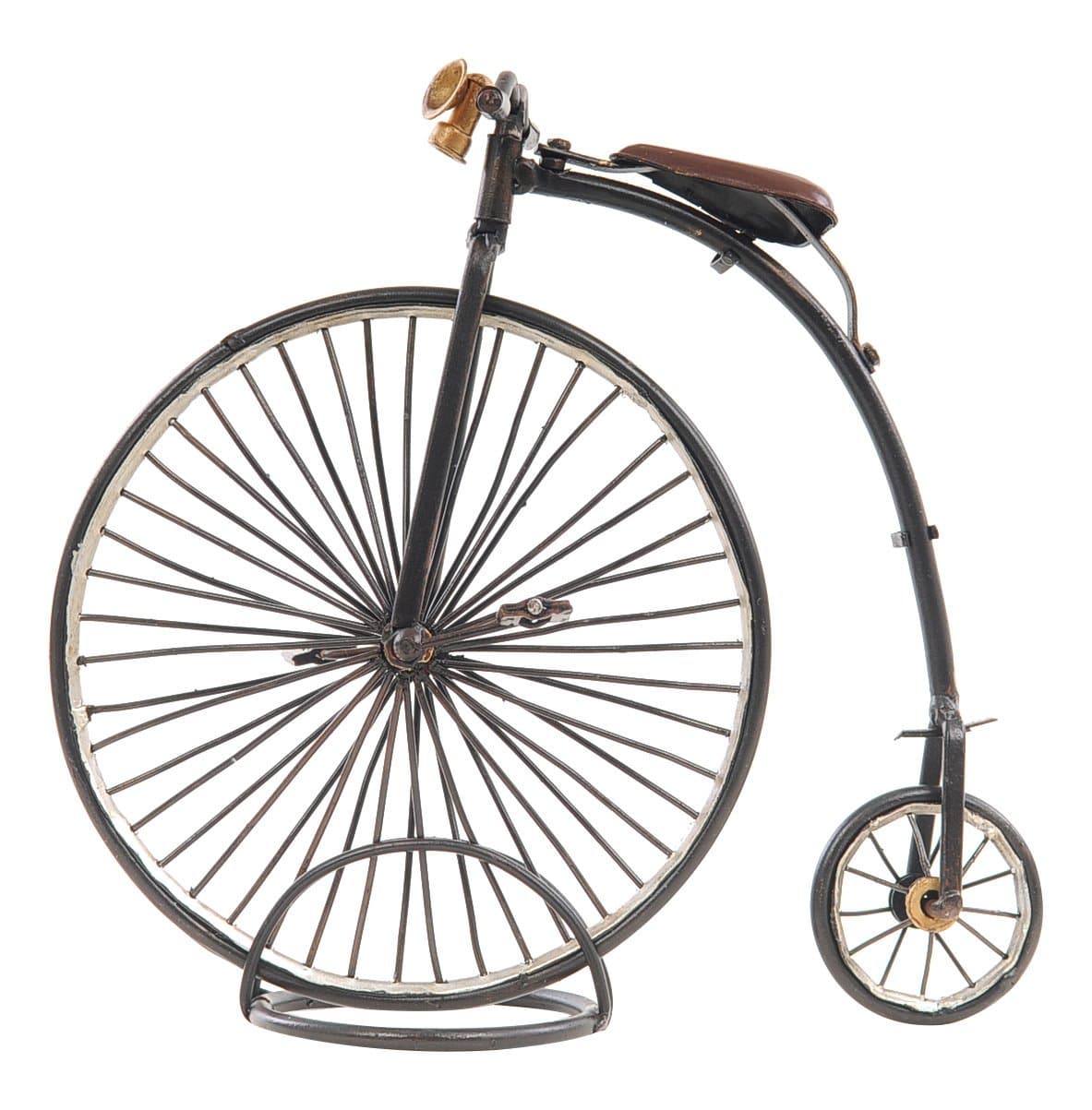 Old Modern Handicrafts 1870 The High Wheeler-Penny Farthing Collectible 9.5" x 3.5" x 8.5" Black