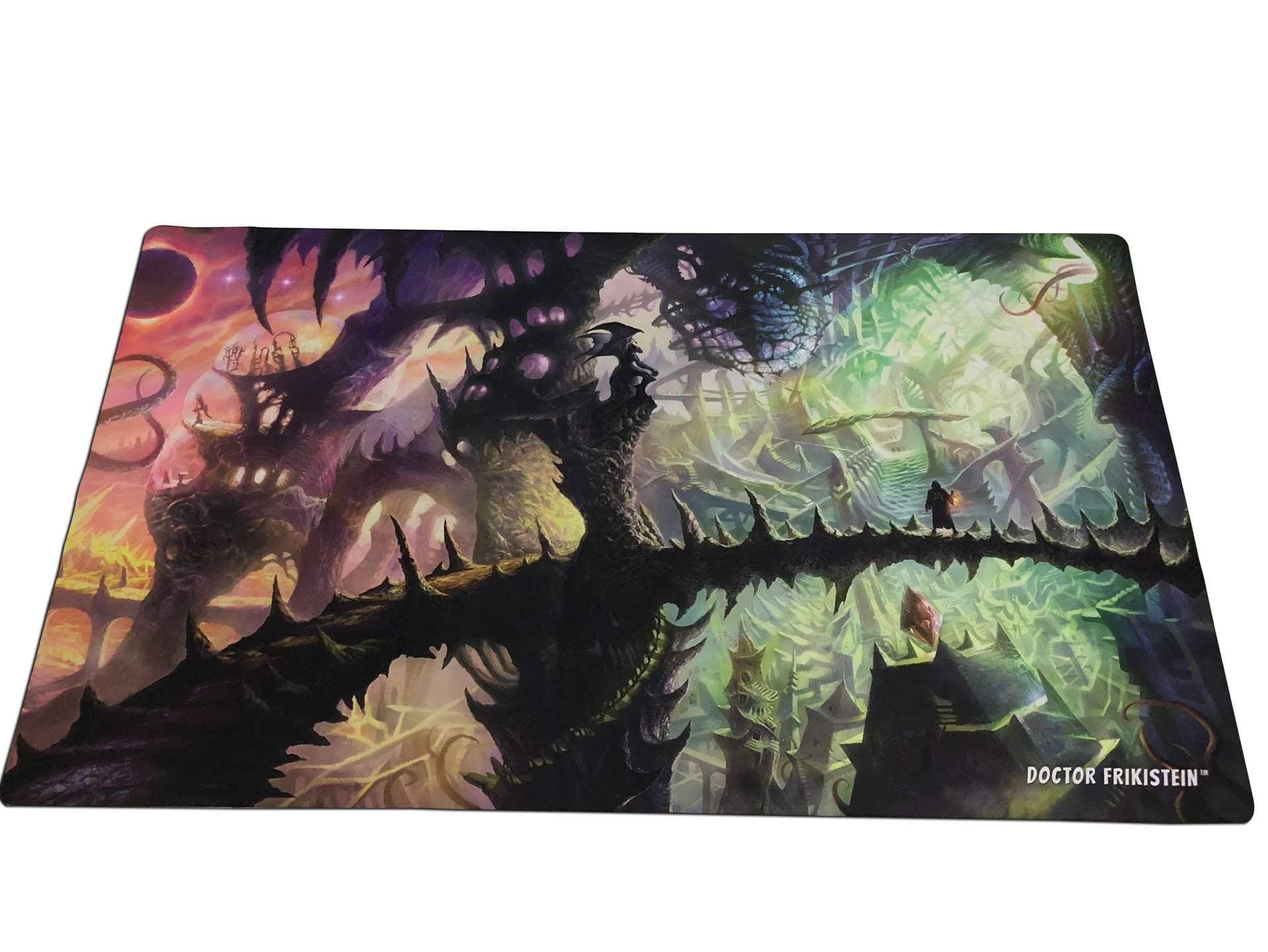 R'LYEH Table Play Mat - PROTECT your game surface | Perfect for table/board games, card games, role playing games/RPG | NON-SLIP and ROLL-UP