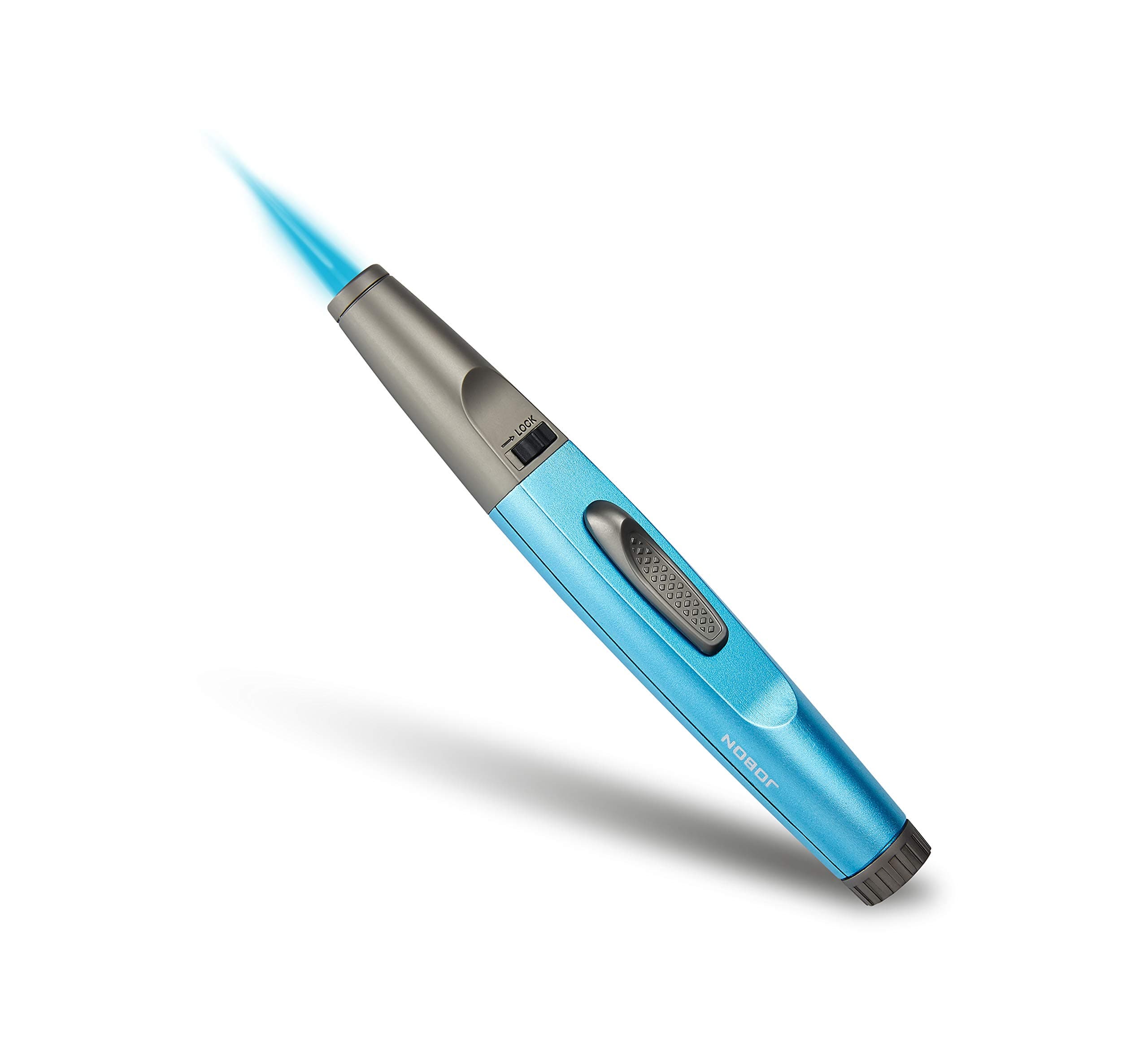 Zoocura Torch Lighter, Refillable Butane Lighters Jet Flame Portable Adjustable Lighters for Grill BBQ Camping (Butane Gas Not Included)