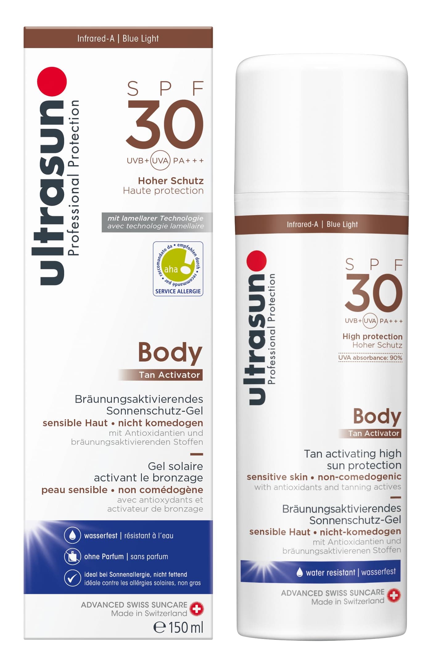 ULTRASUN BODY TAN ACTIVATOR SPF30 150ML