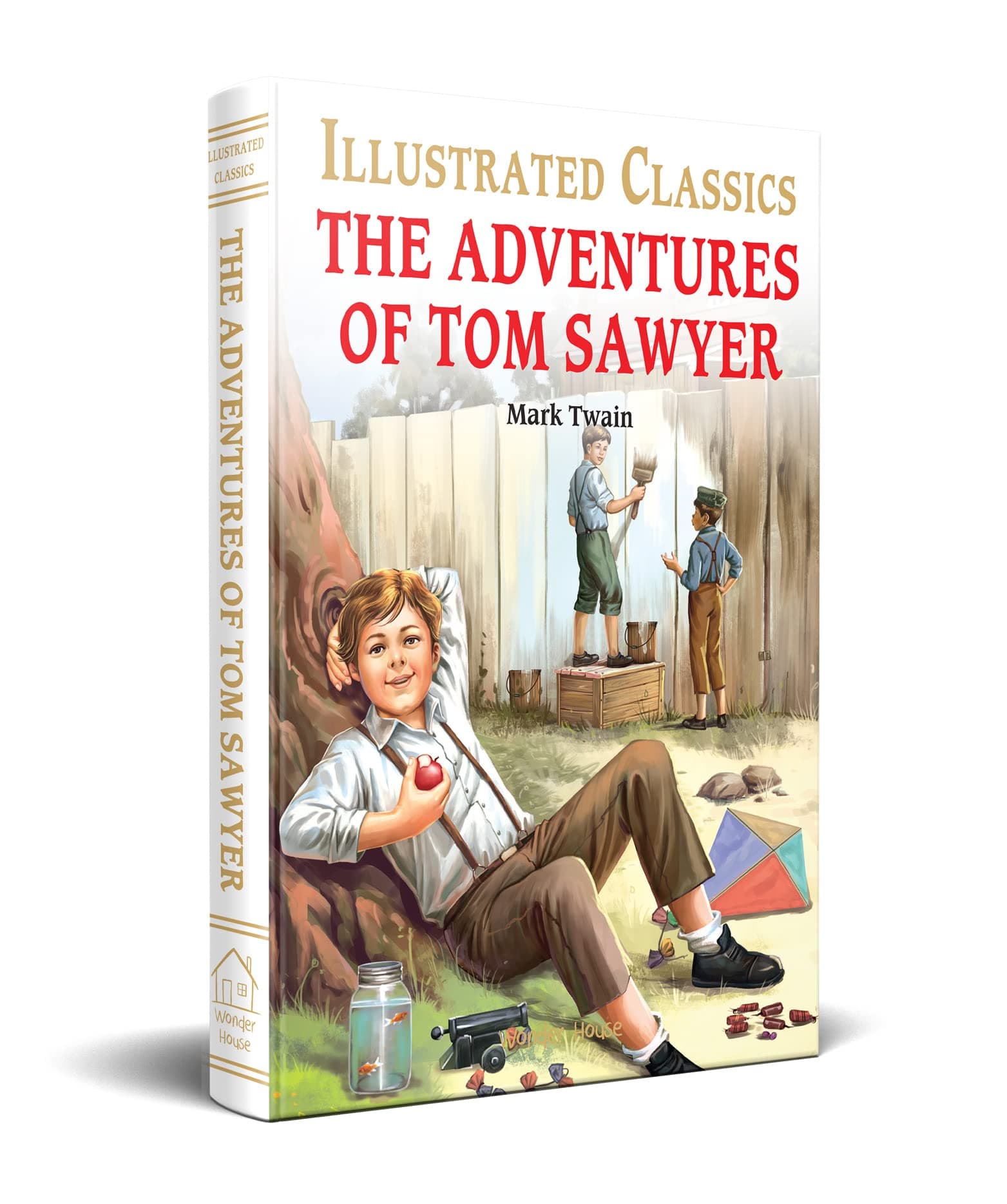 - The Adventures of Tom Sawyer : llustrated Abridged Children Classic English Novel with Review Questions (Hardback