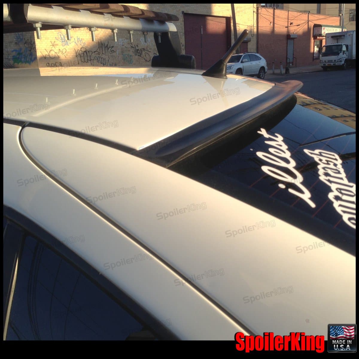Spoiler King Roof Spoiler (284R) compatible with Volkswagen VW Jetta IV 1999-2004