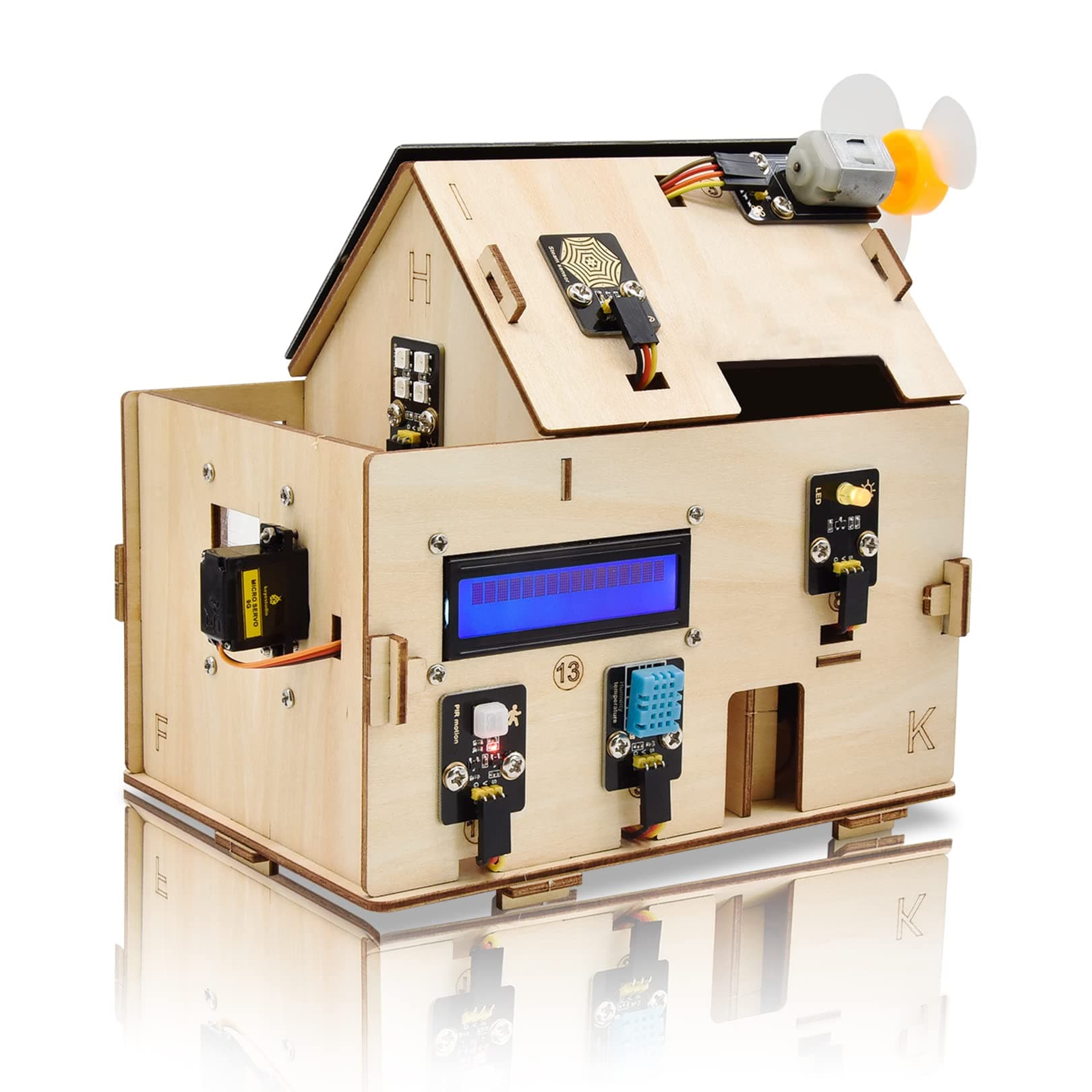 Smart Home Starter Kit for Microbit V2(Excluding Micro bit v2 Board)