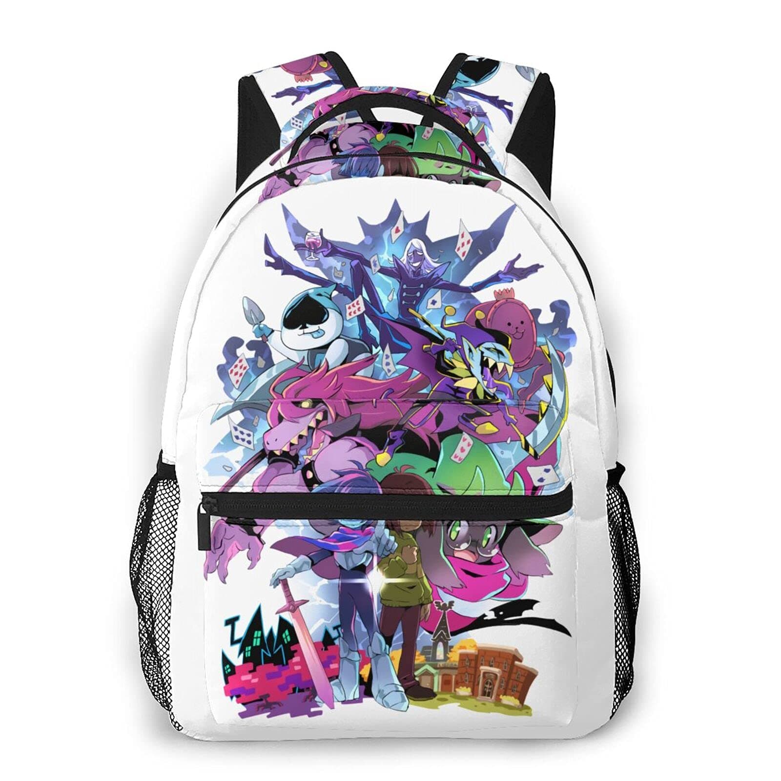 Deltarune Backpack Unisex Lightweight Casual Backpack Fashion Daypacks For School Travel Daily