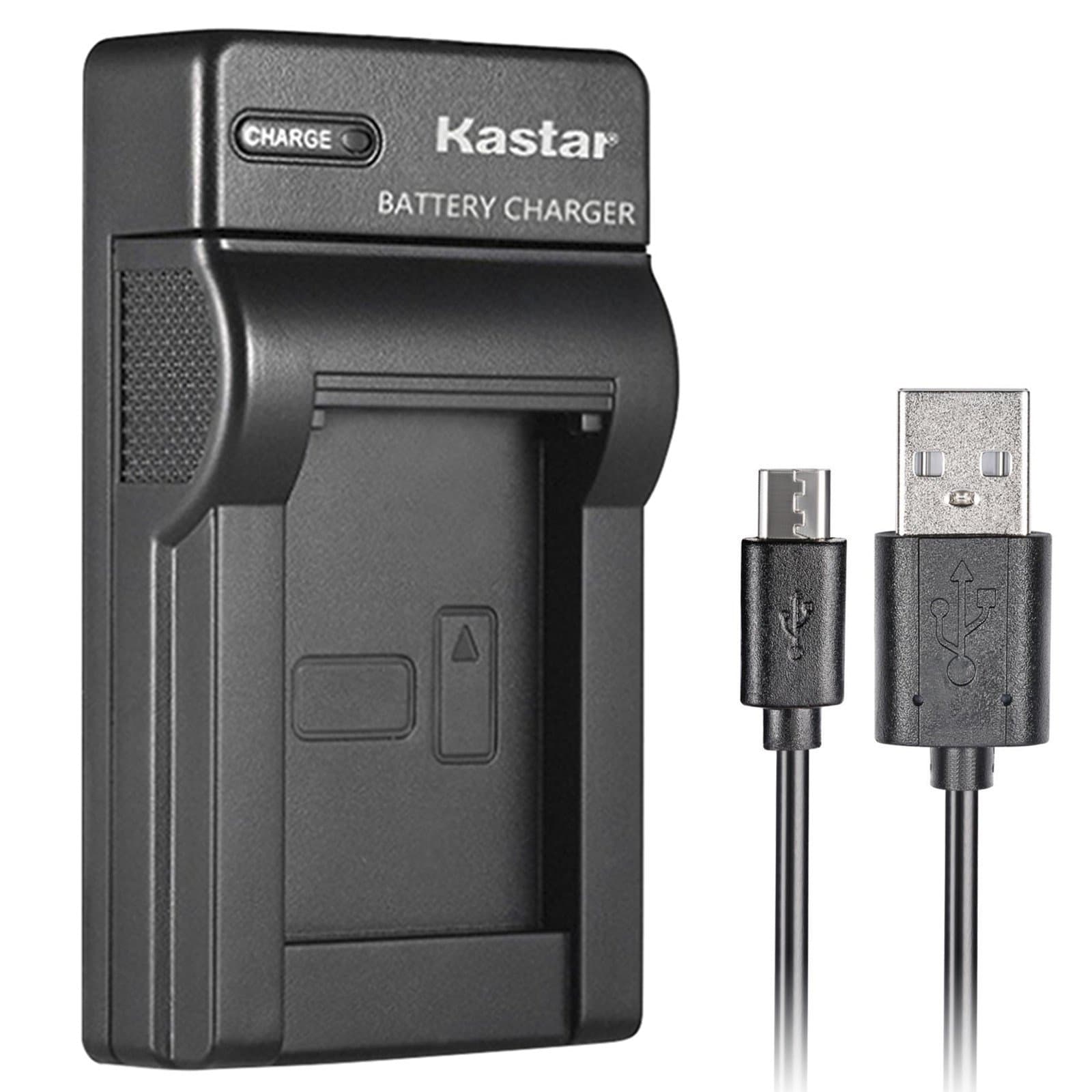 Kastar Slim USB Charger for Sony Cybershot DSC-HX5V, DSC-HX9V, DSC-W30, DSC-W35, DSC-W50, DSC-W55, DSC-W70, DSC-W80, DSC-W290, DSC-H10, H20, H50, H55, H70, H90 Camera Battery+ More Cameras