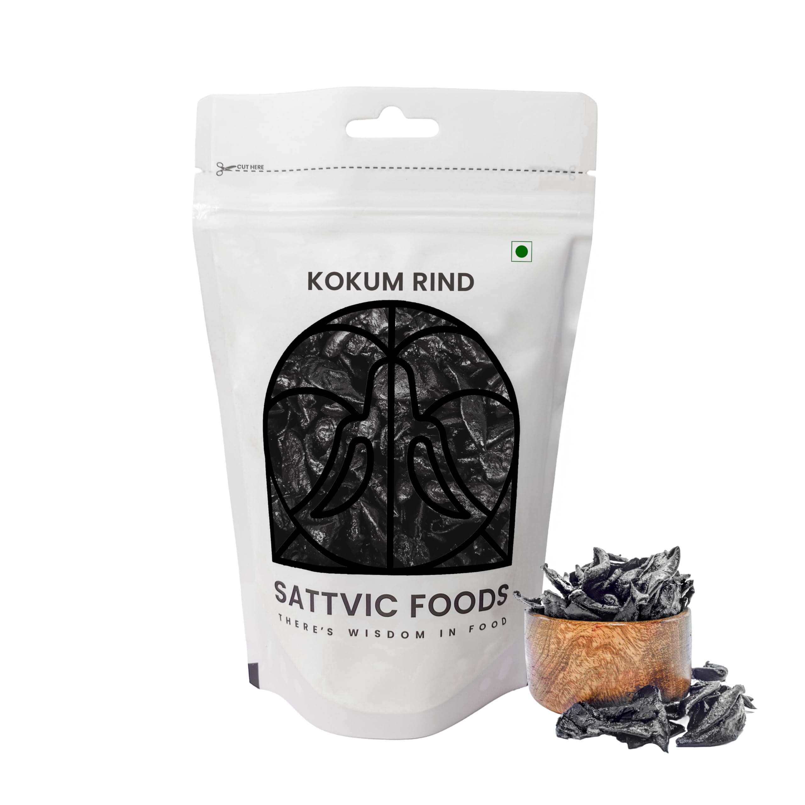 Sattvic Foods Kokum Rinds (250 g) | No Additives, Wet and Juicy Sun-dried Kokum | Sourced from Goa | Rich in Vitamin C & Supports Digestion | Perfect for Curries, Juices, & Traditional Syrups