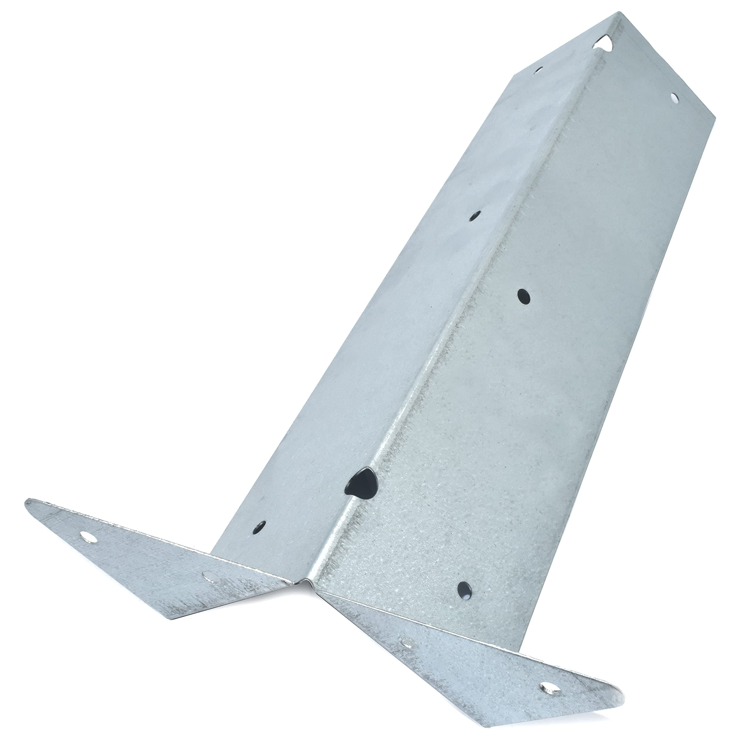 Falcon Workshop Supplies LtdPack of 8, 300mm Arris Rail Brackets - Galvanised Fence Post Support Fencing Bracket