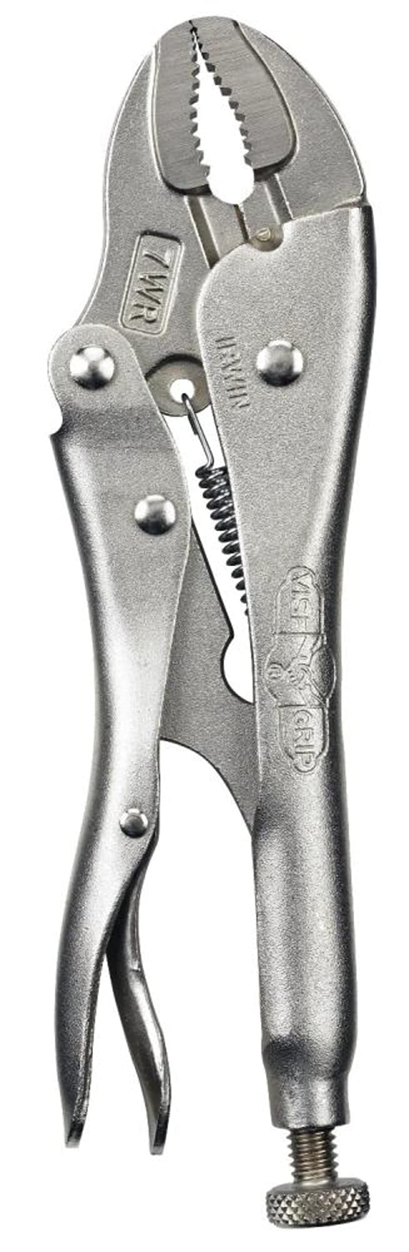 IRWIN Vise-Grip Original Locking Pliers with Wire Cutter, Curved Jaw, 7-Inch (702L3)
