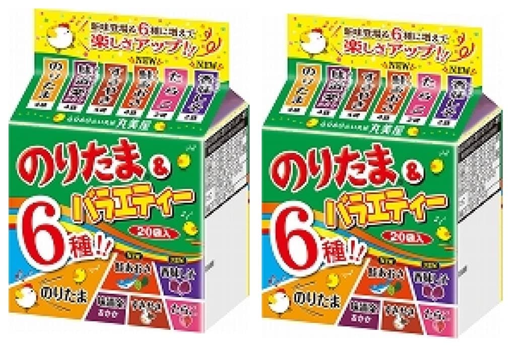 Furikake Five Assorted Pack Noritama Ajidoraku Umaajisake Sukiyaki Tarako