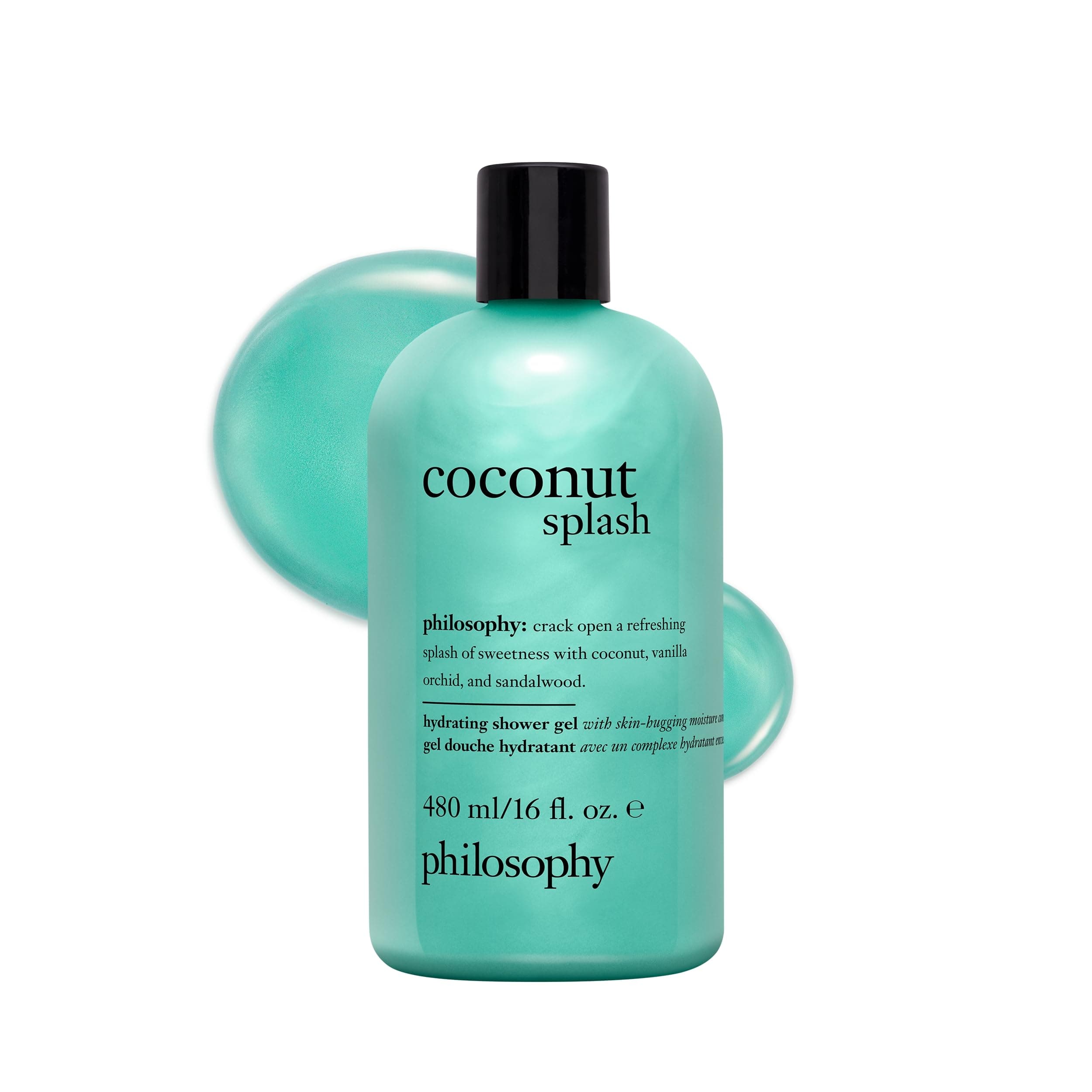 coconut splash shower gel 16 fl oz