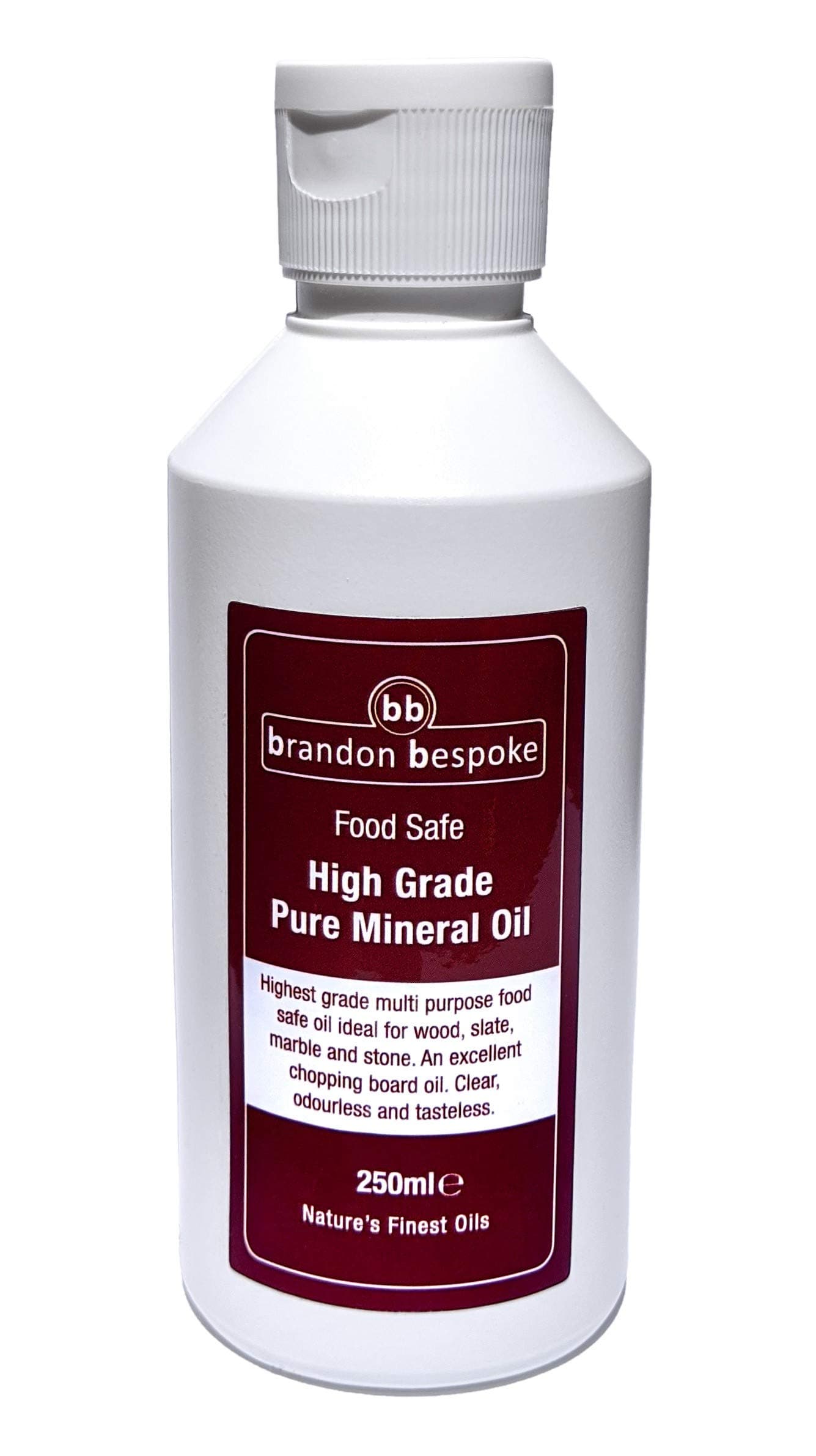 Brandon BespokePure Beeswax Blocks & Pure Mineral Oil Combi (4x28g Blocks & 250ml Mineral Oil) - Food Safe
