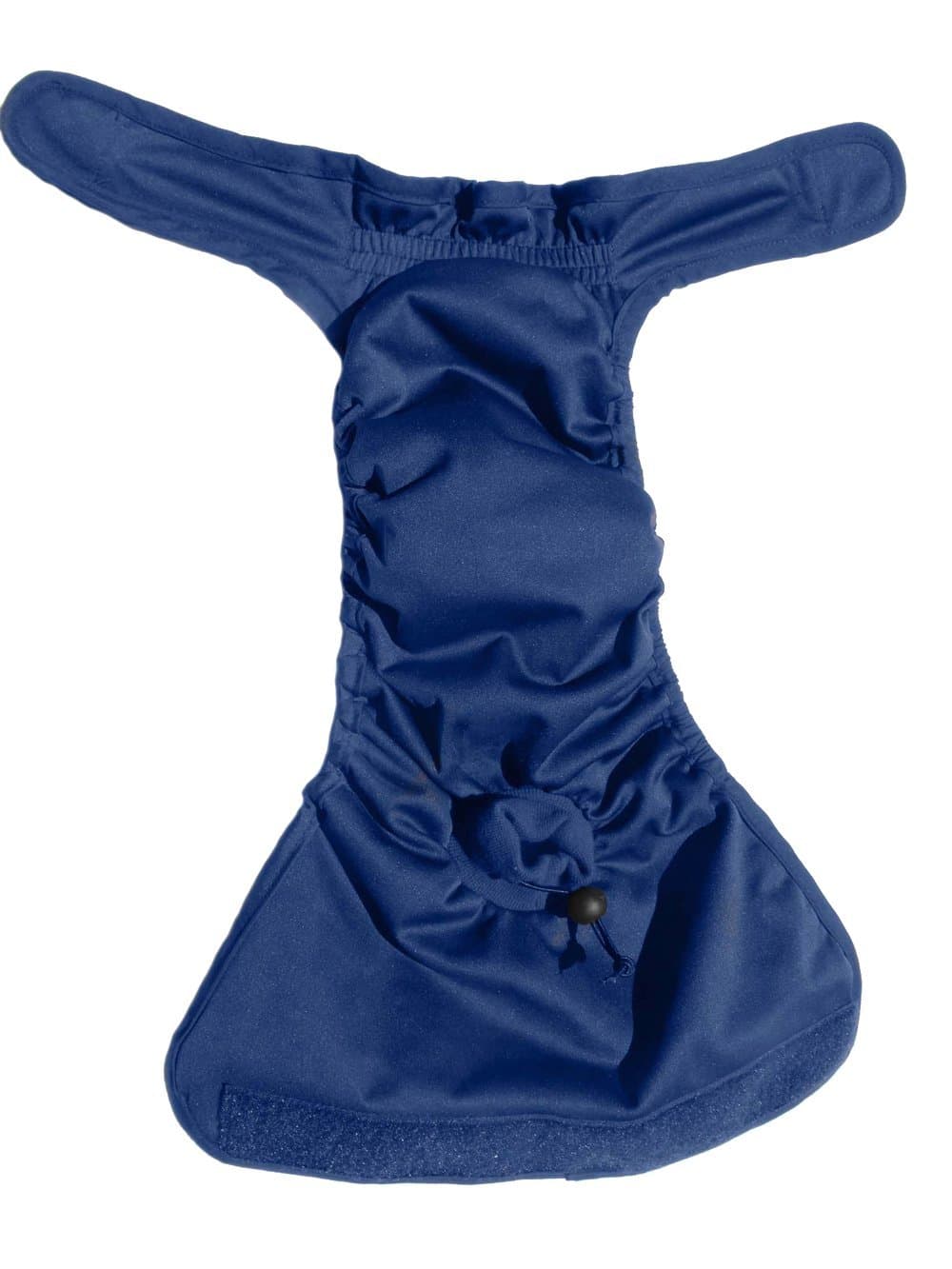 EZwhelp Washable Dog Diapers (2-Pack Value), Waist Size: 7"-11"