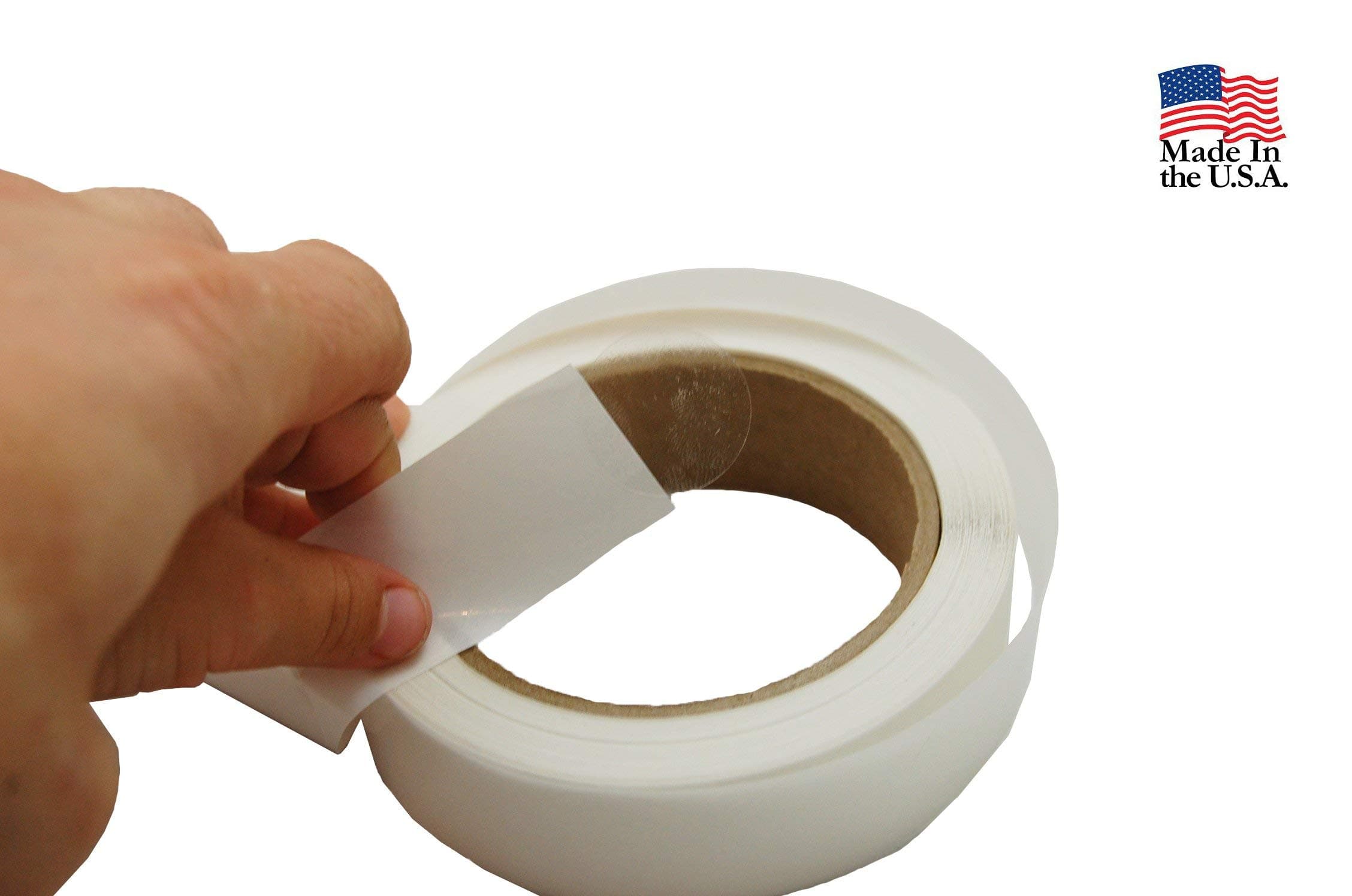 Preferred Postage Supplies PPS1000-1-PSC Super Gloss Round Clear Retail Package Seals Round/Circle Wafer Stickers, 1000 Per Roll