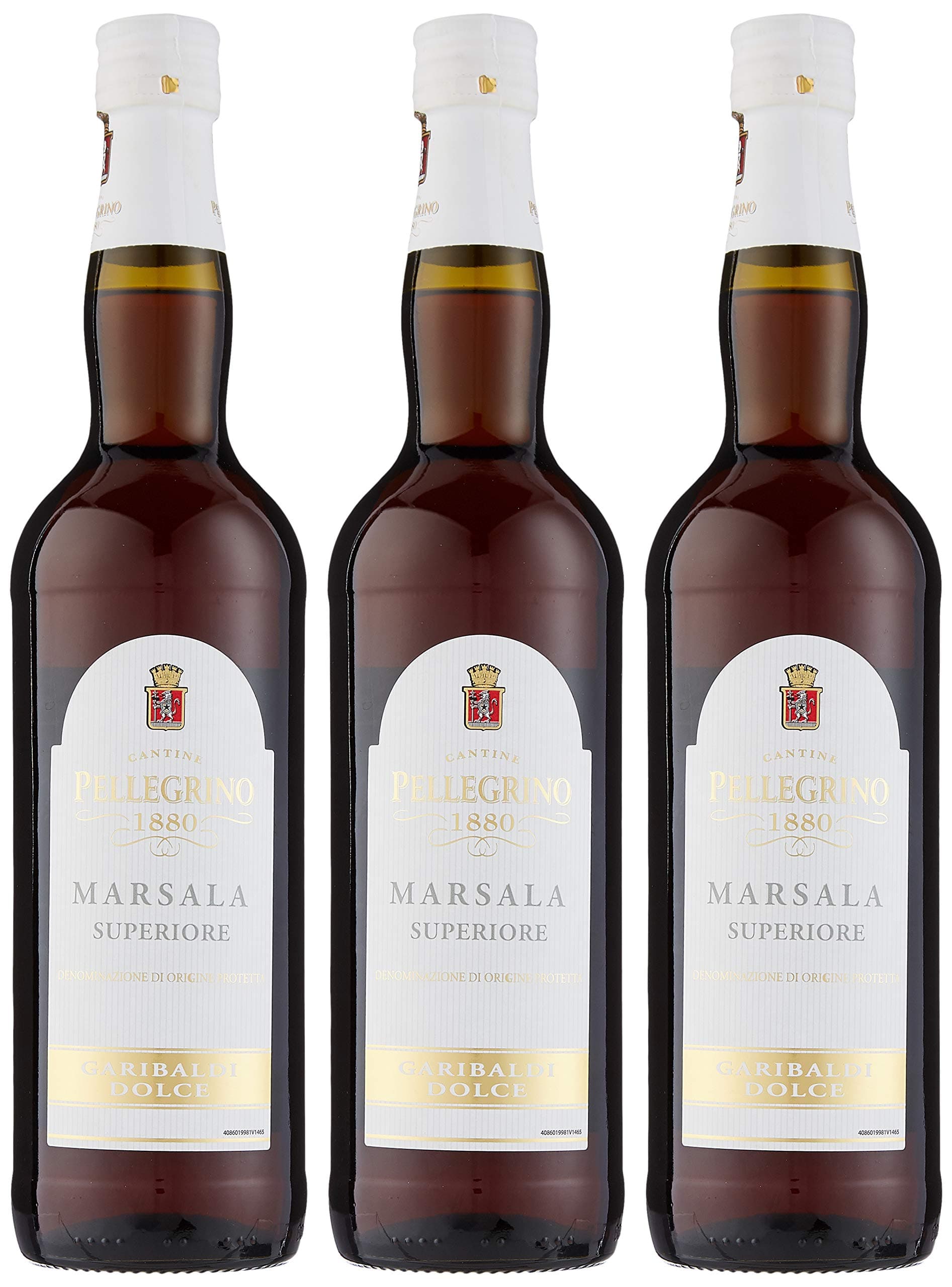 Cantine Pellegrino Marsala Superiore Garibaldi Dolce, 75 cl (Case of 3)