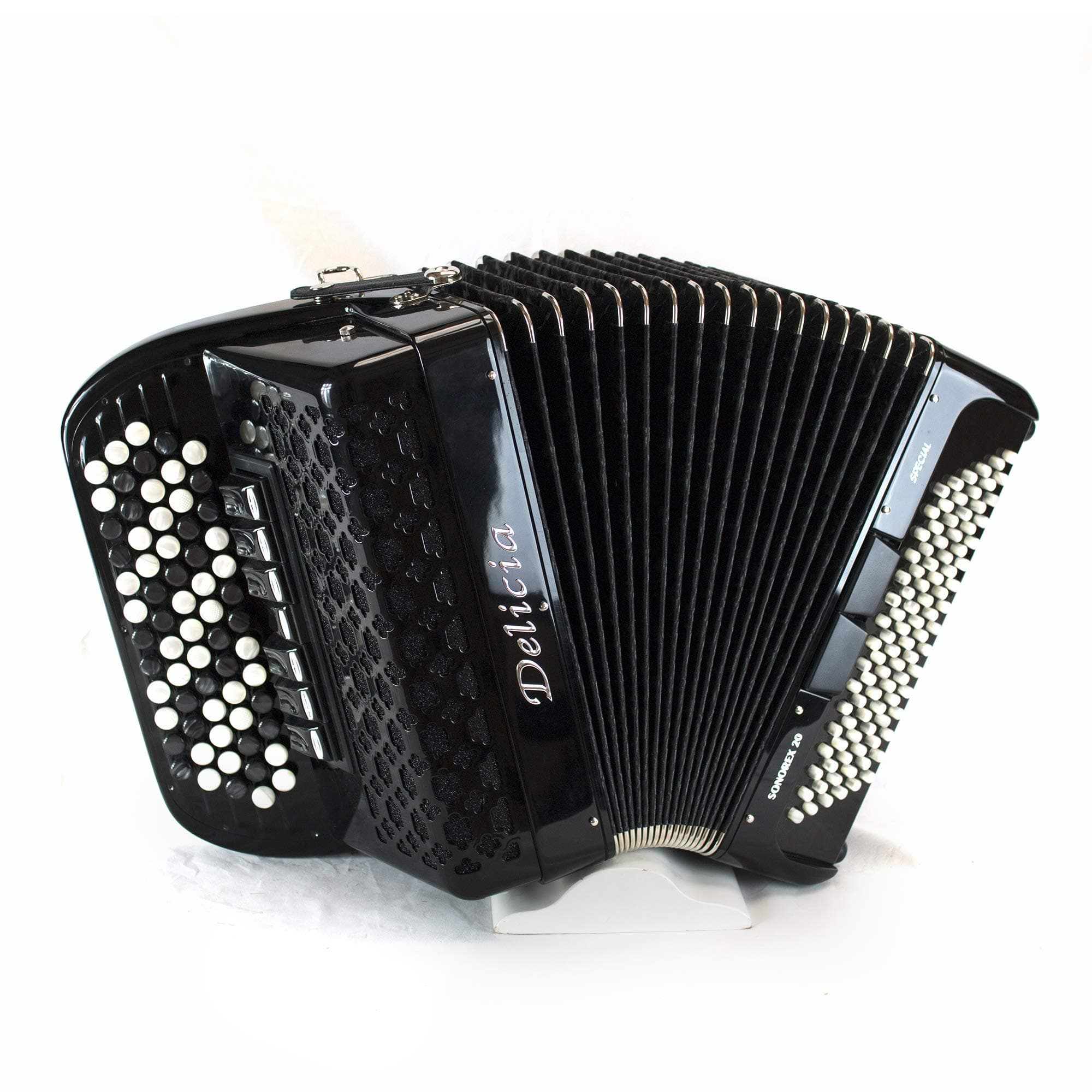 Delicia Akkordion Sonorex 1220 C 1220/1/SP Black