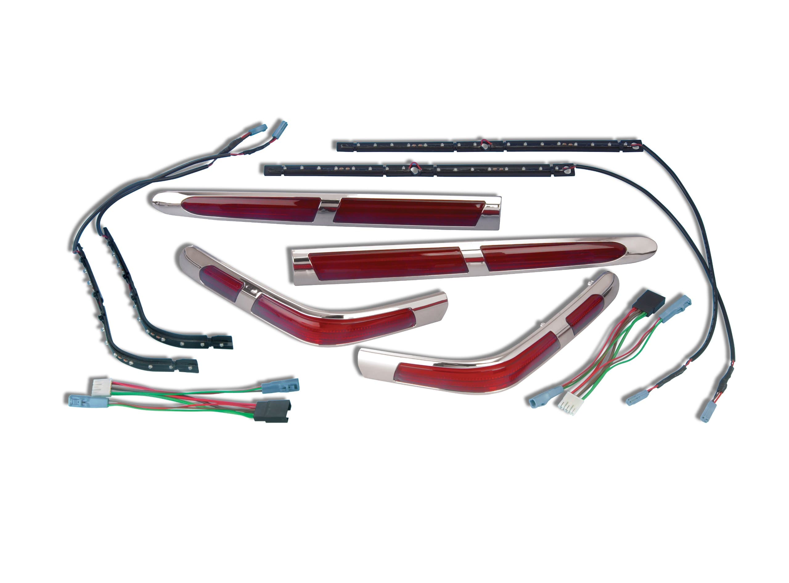 52-702A Saddlebag Molding LED Light Set