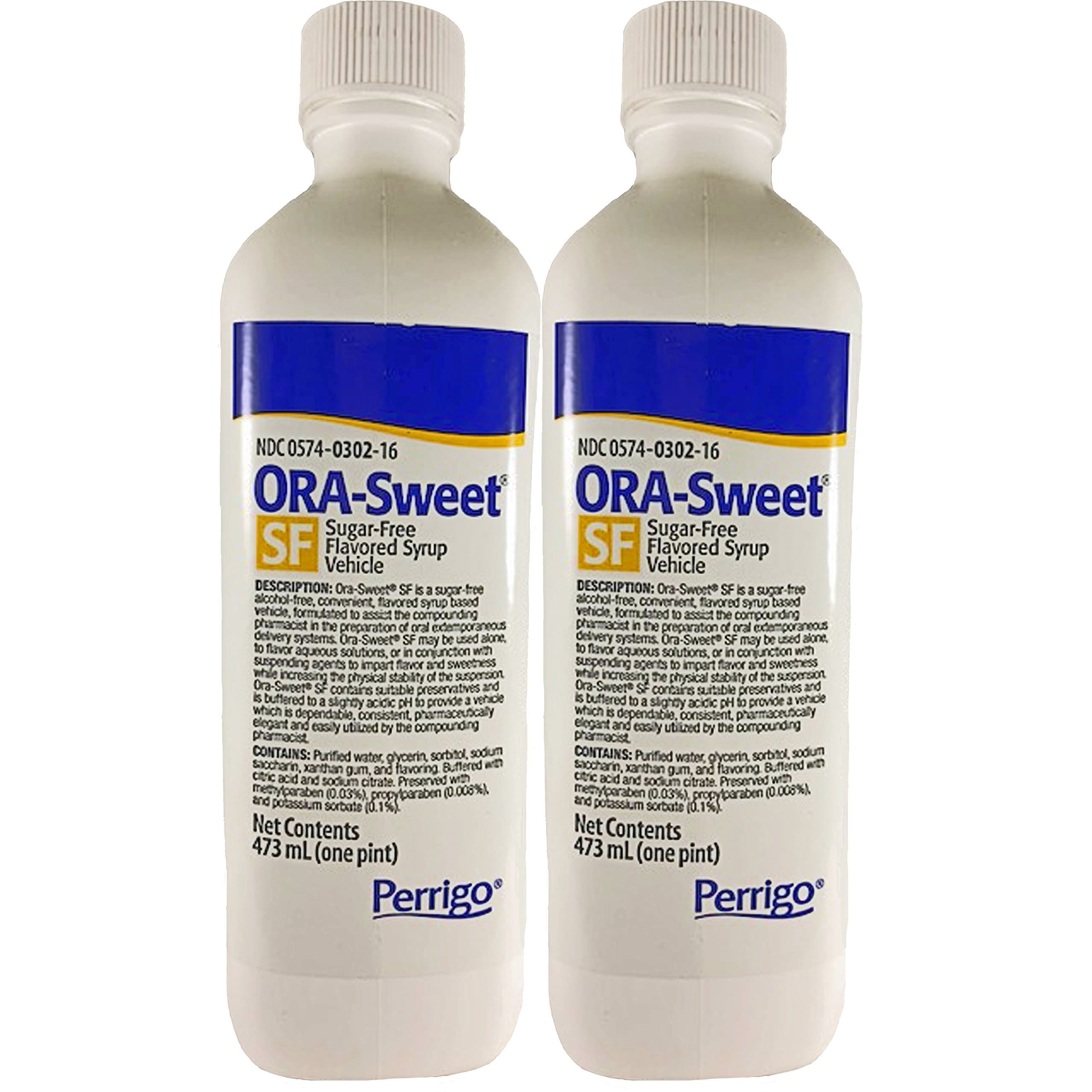 Ora-Sweet Sugar Free Syrup, 1Pt - Buy Packs and SAVE (Pack of 2)