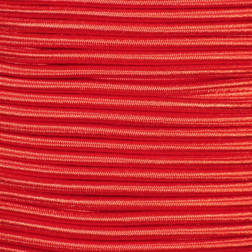 25ft 1/4 Inch Red Bungee Shock Cord (25 Feet)