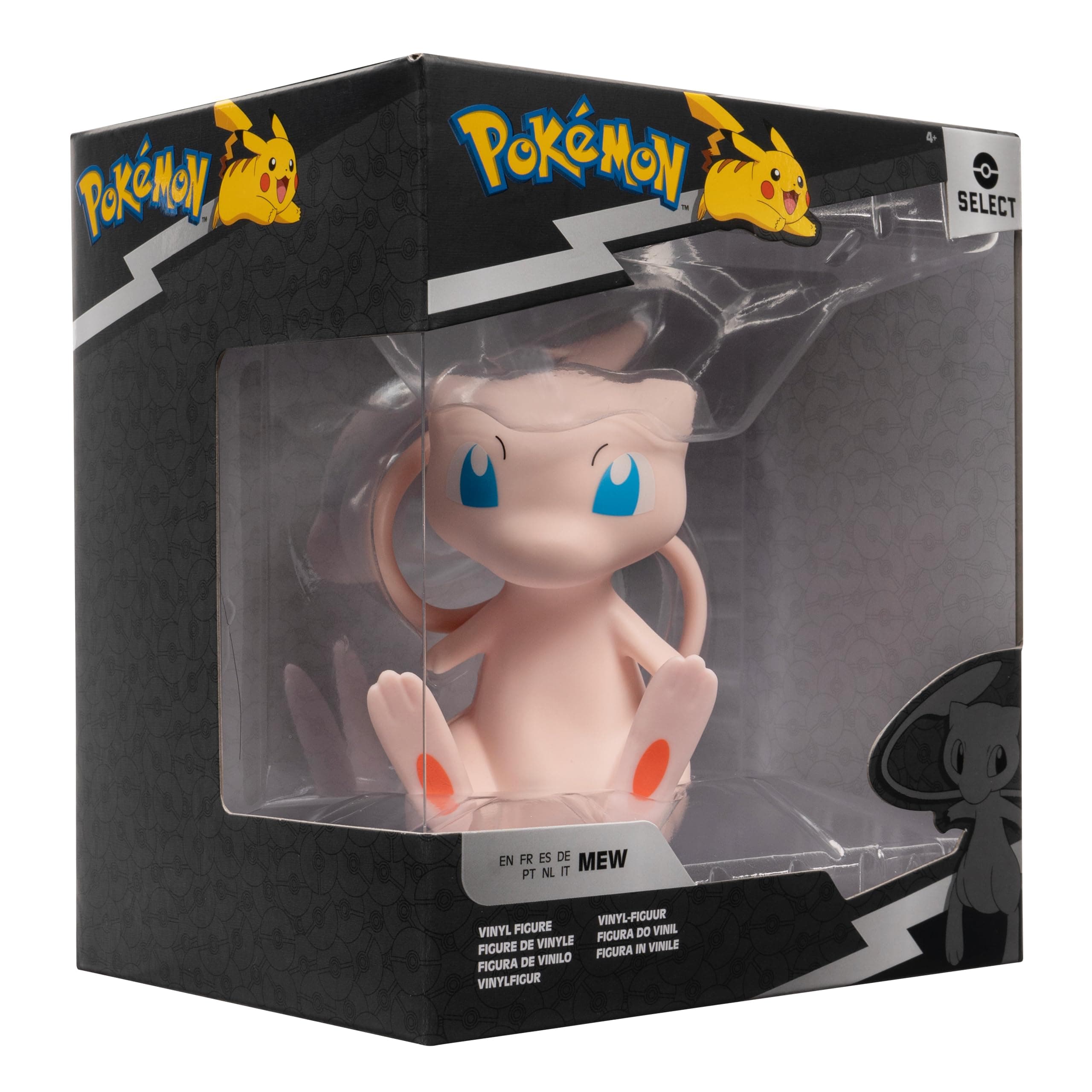 Pokemon MEW Select Vinyl Figure - 4-Inch Figure Made from Vinyl