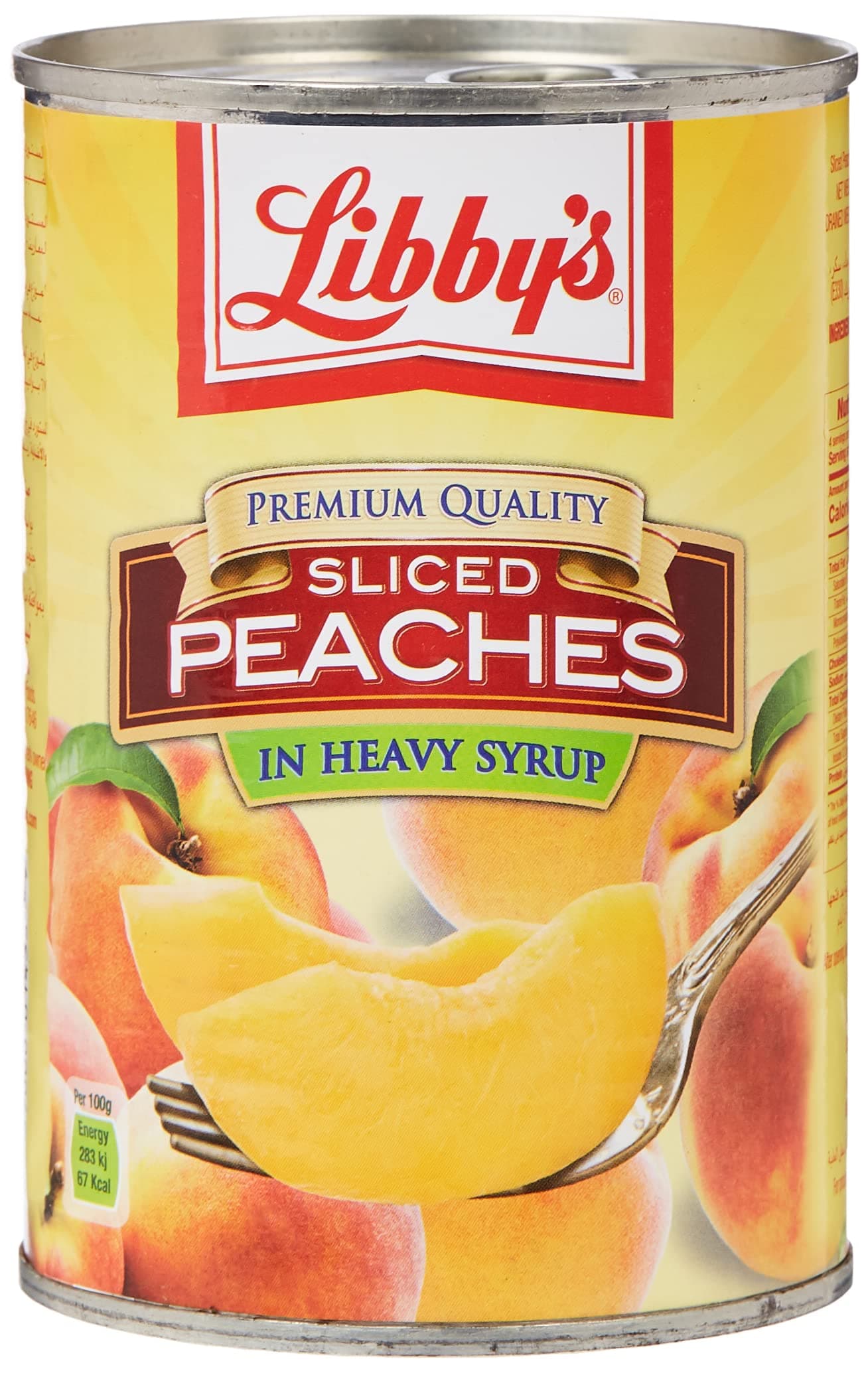 Cling Peach Slices Canned Food - 420 Gm