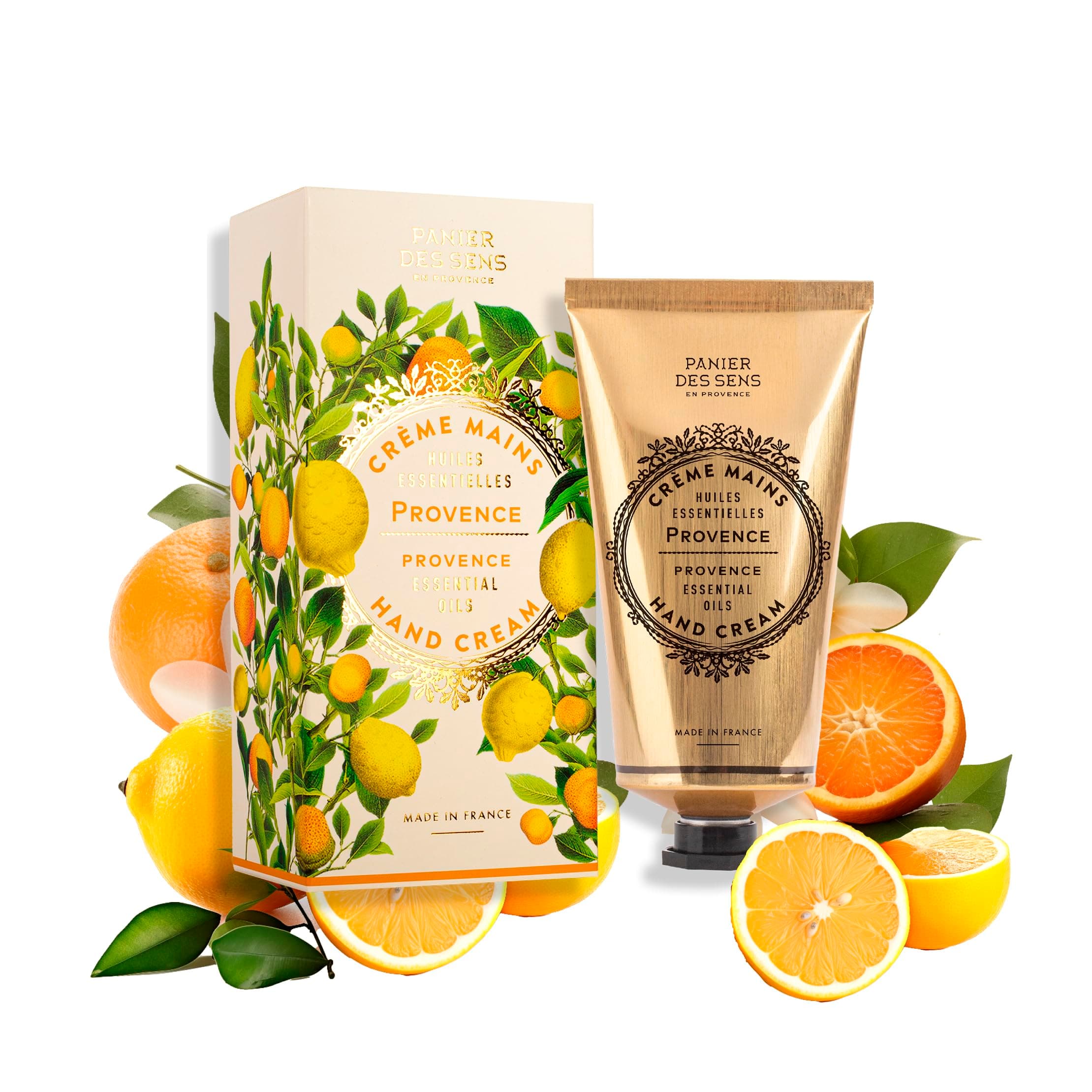 Panier des Sens – Provence Hand Cream - Hand Cream for very Dry Hands and Skin – Vegan Hand Cream for Women and Men - With Shea Butter & Olive Oil - Made in France 97% Natural Ingredients - 75ml