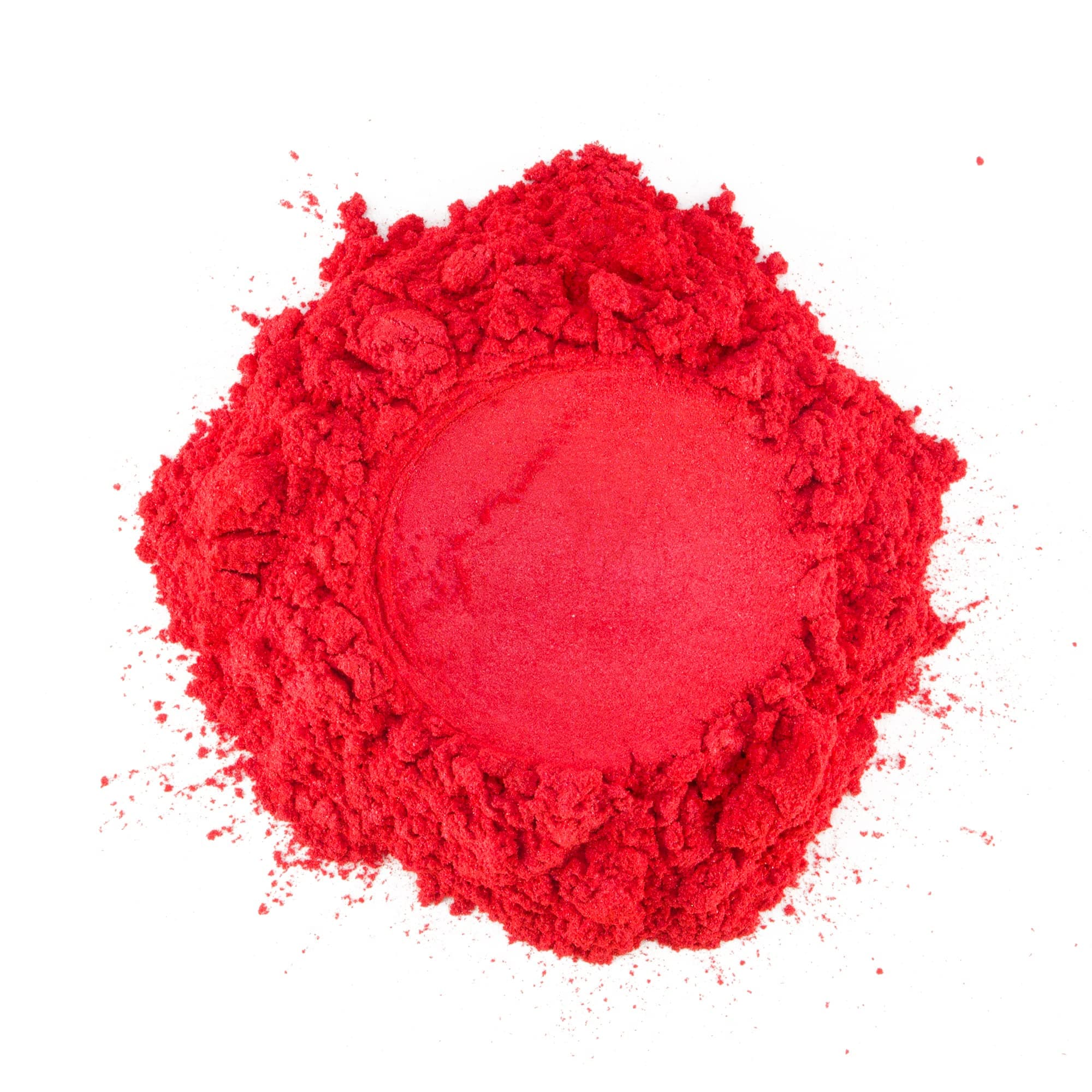 Electric Bliss Beauty 1 oz - Red Mica Powder - Cosmetic Grade - 25 Colors Available, Use for Cosmetics, Slime, Candles, Paints, Bath Bombs, Epoxy Resin, Soap, Clay, Nail Art, Jewelry (Red)