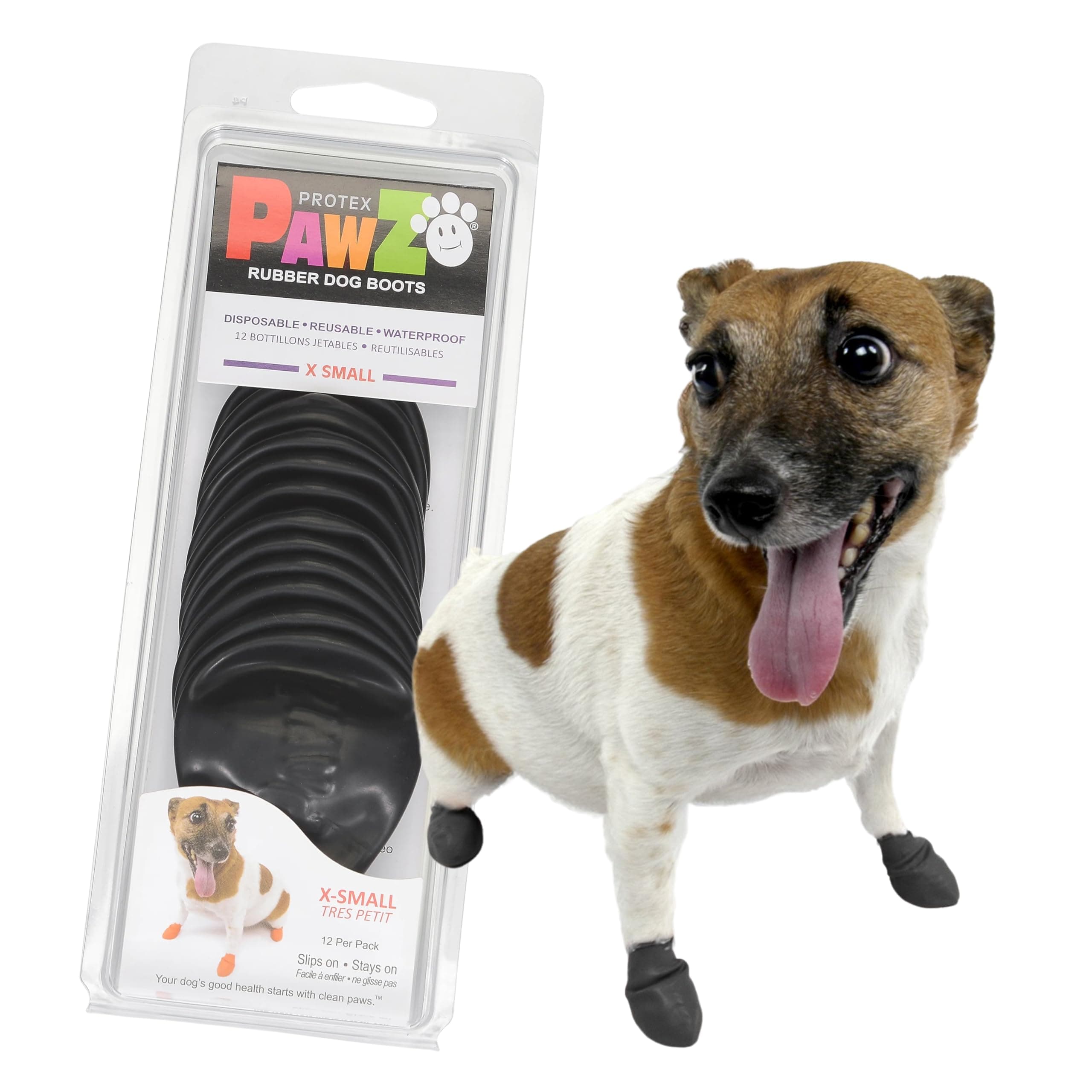 Pawz Dog - Black Dog Boots