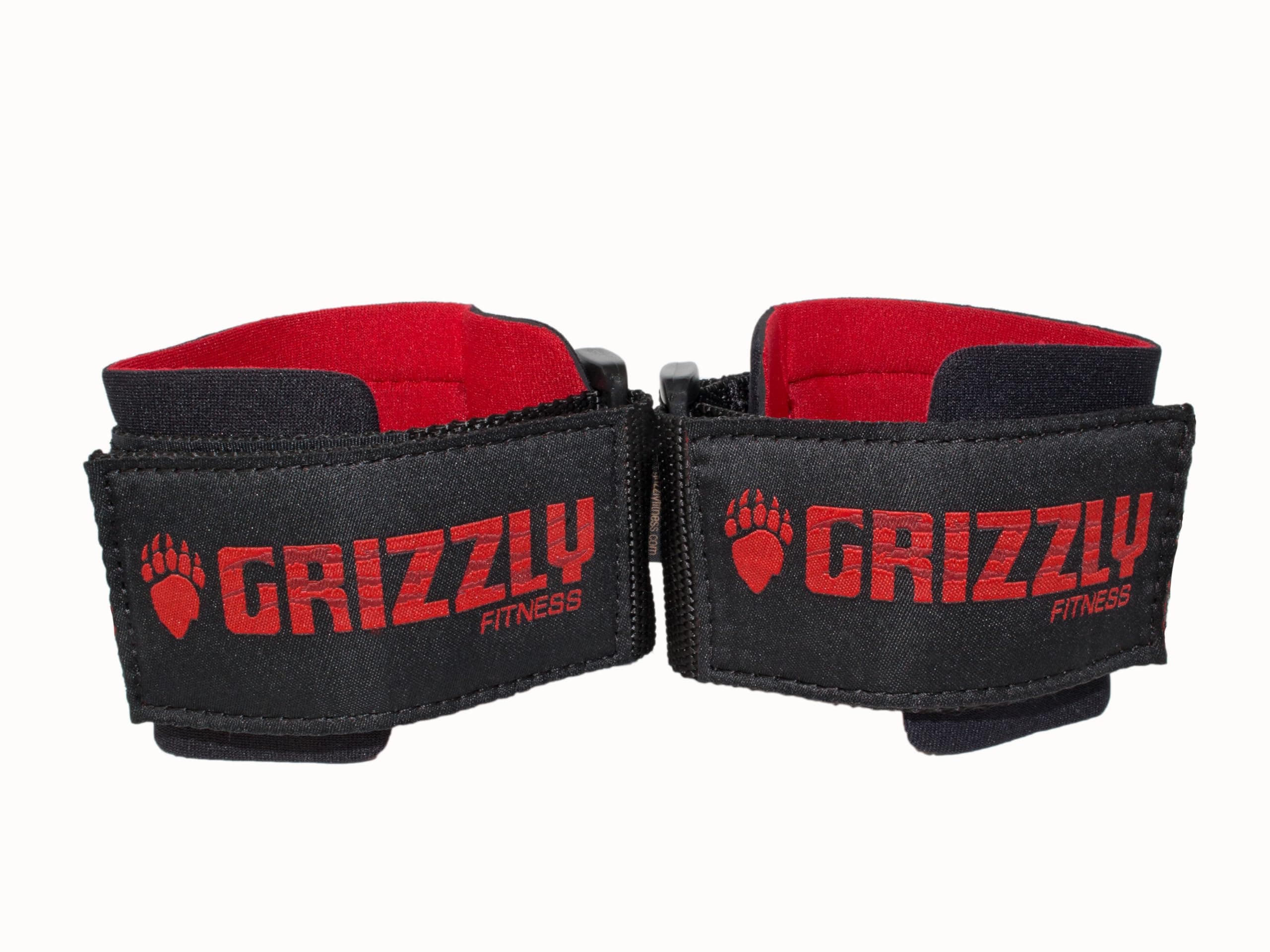 Grizzly Fitness Men's Weight Lifting Wrist Wraps, Black, One Size