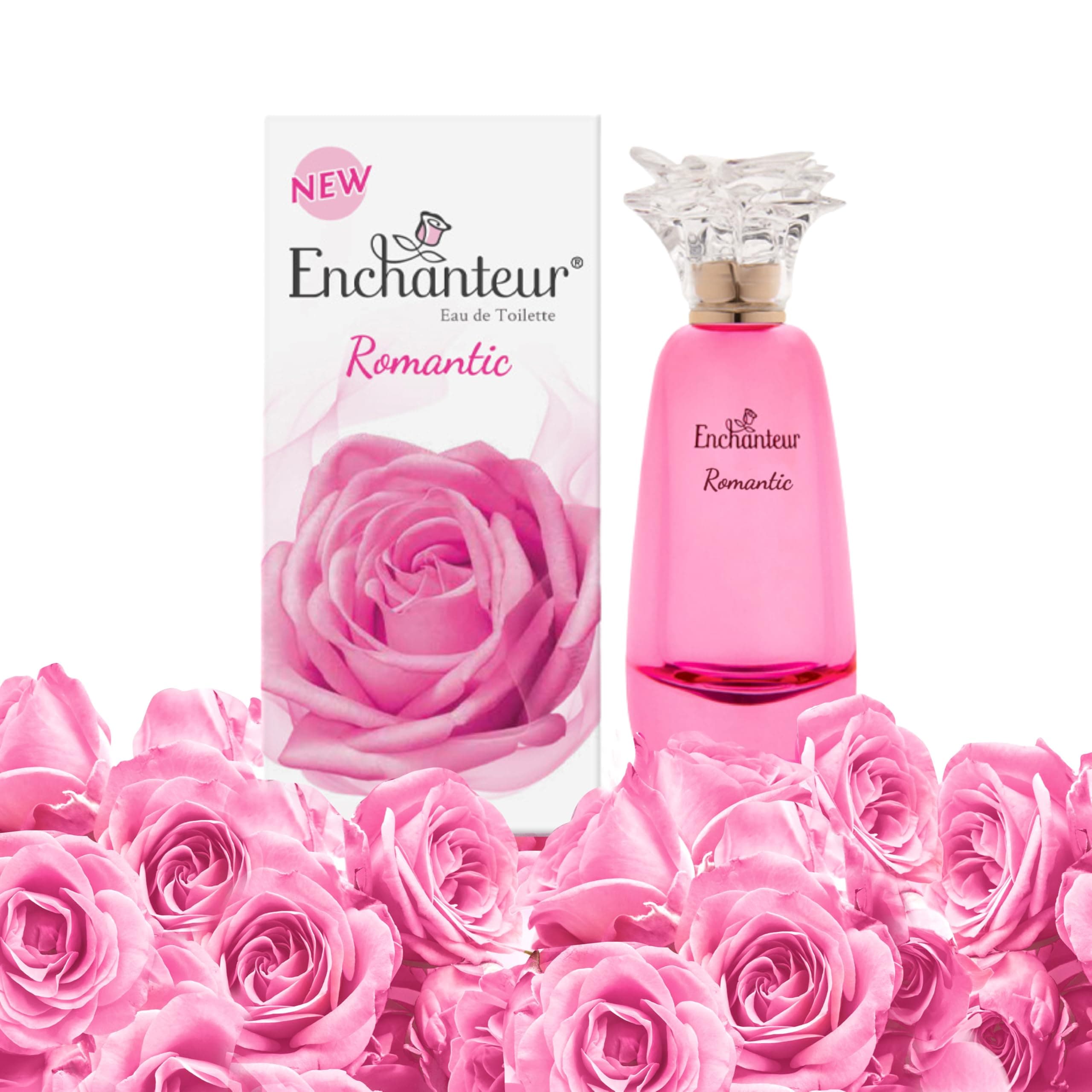 Enchanteur Romantic Eau De Toilette - 100ml | Feminine Notes & Long Lasting Fragrance | For Women