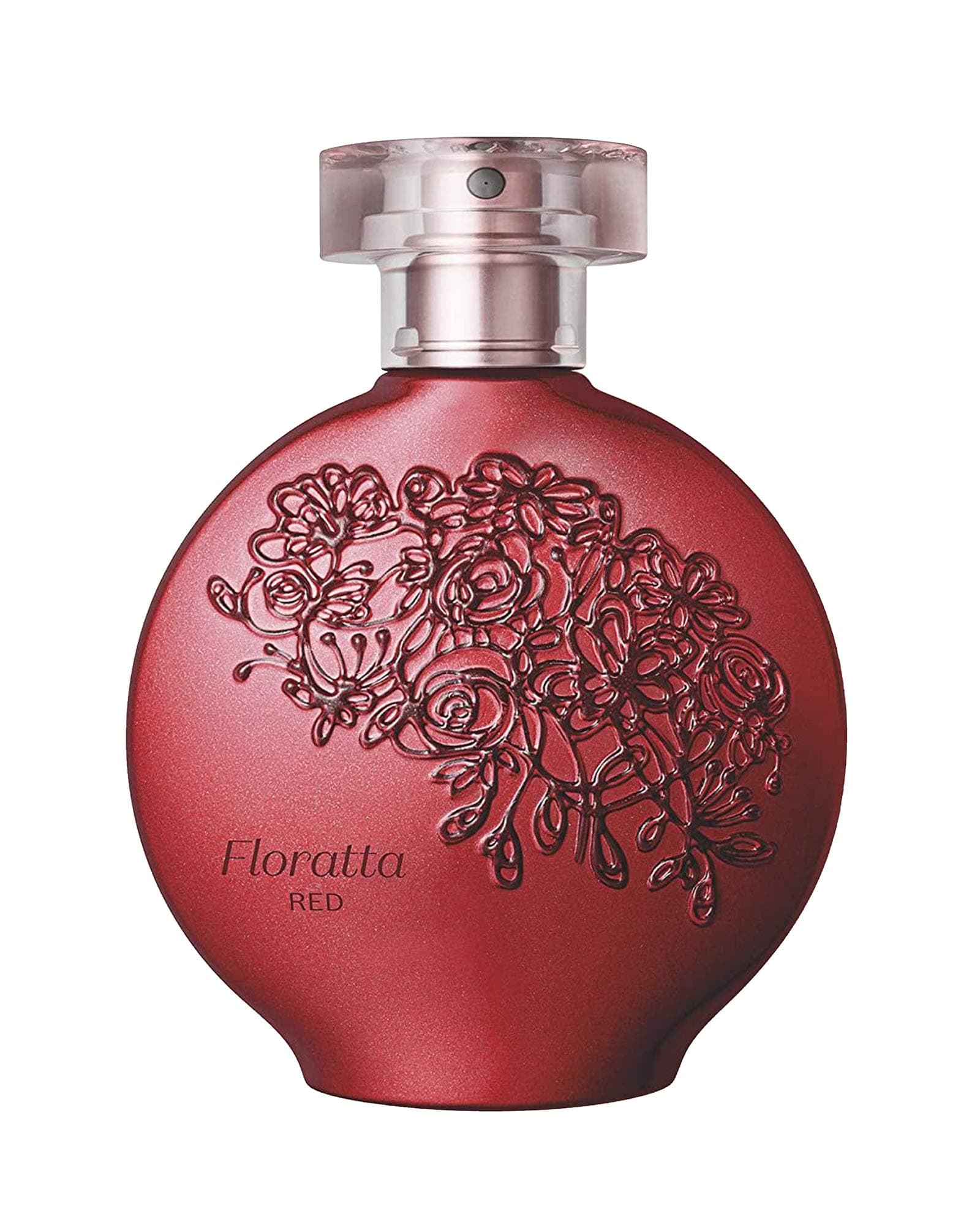 Floratta Red Eau de Toilette, Long-Lasting, Fresh Floral Fragrance Perfume for Women, 2.5 Ounce