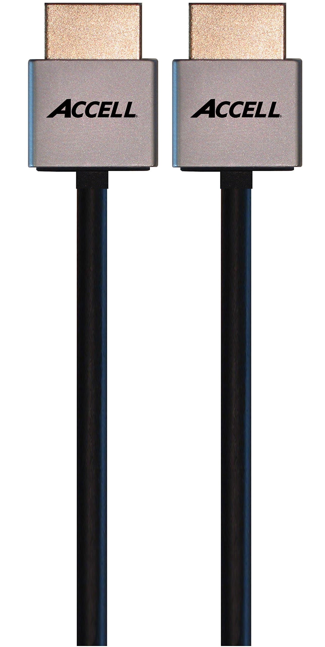 Accell Ultra-Thin High Speed HDMI Cable with Ethernet - 3 Feet, HDMI 2.0 Compliant for 4K UHD @60Hz