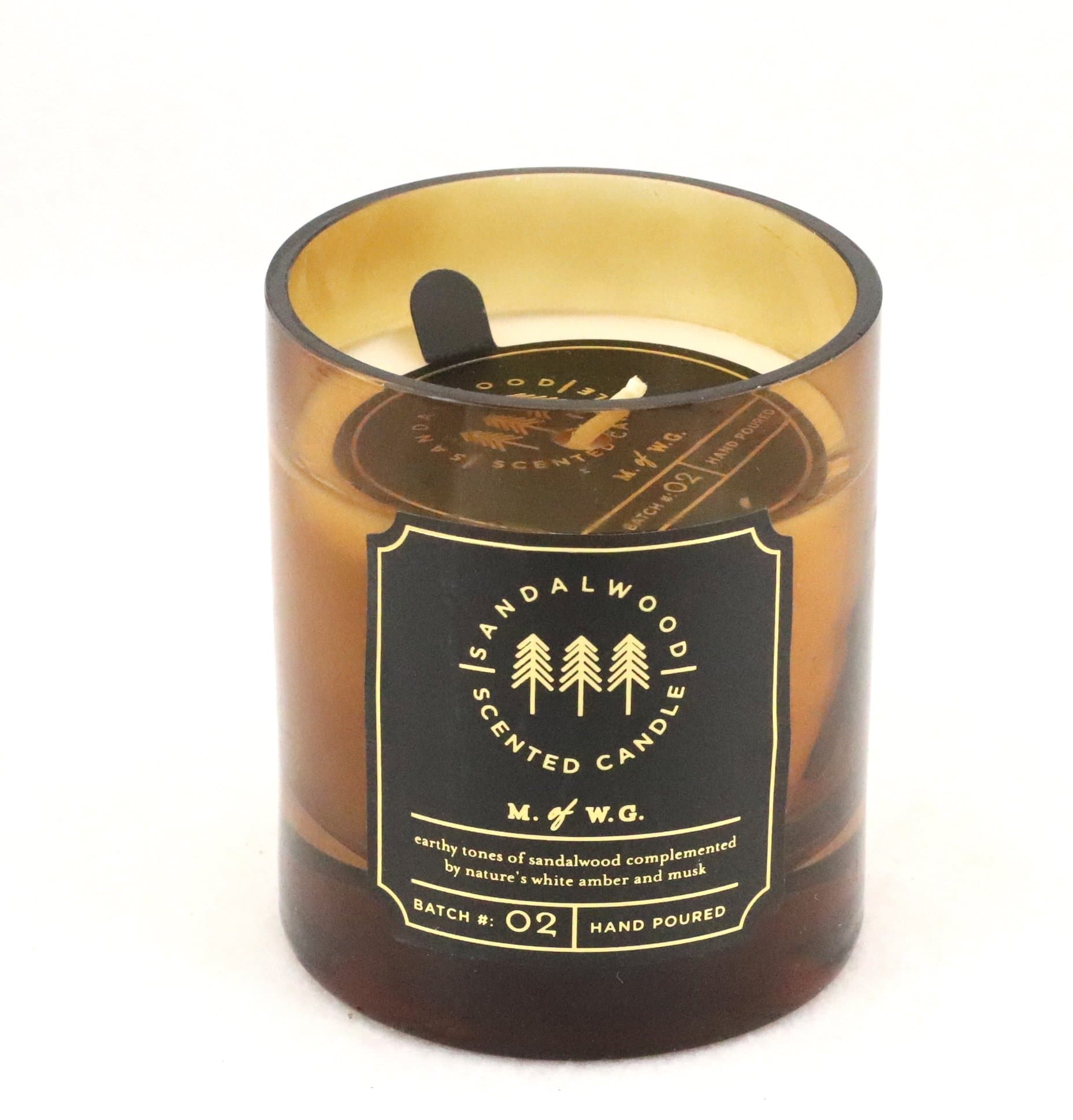 Makers of Wax Goods Scented Candle Medium Single Wick Sandalwood