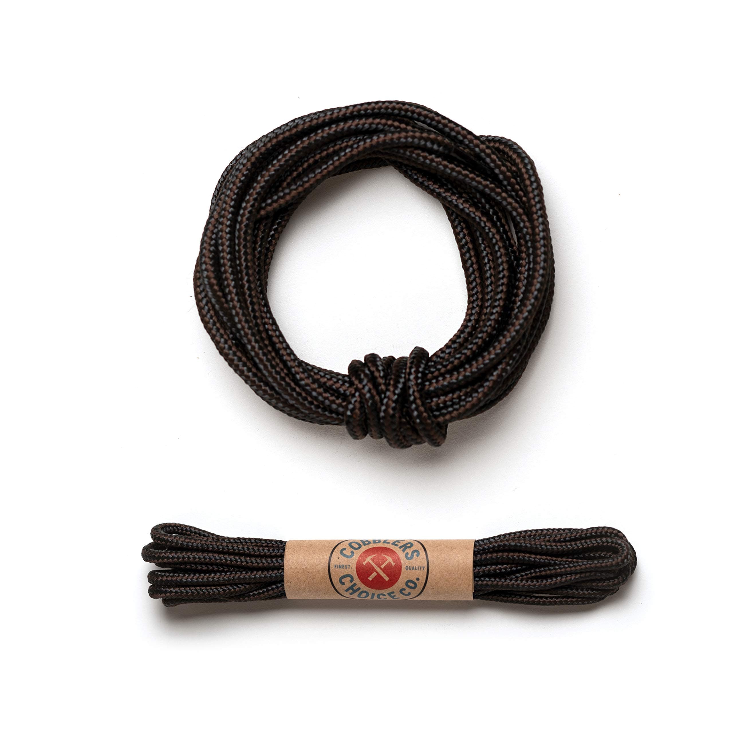 Cobbler's Choice Co. Kevlar Blend Boot Laces - For Work, Hiking, and Casual Boots, Durable, Heavy Duty and Weather Resistant