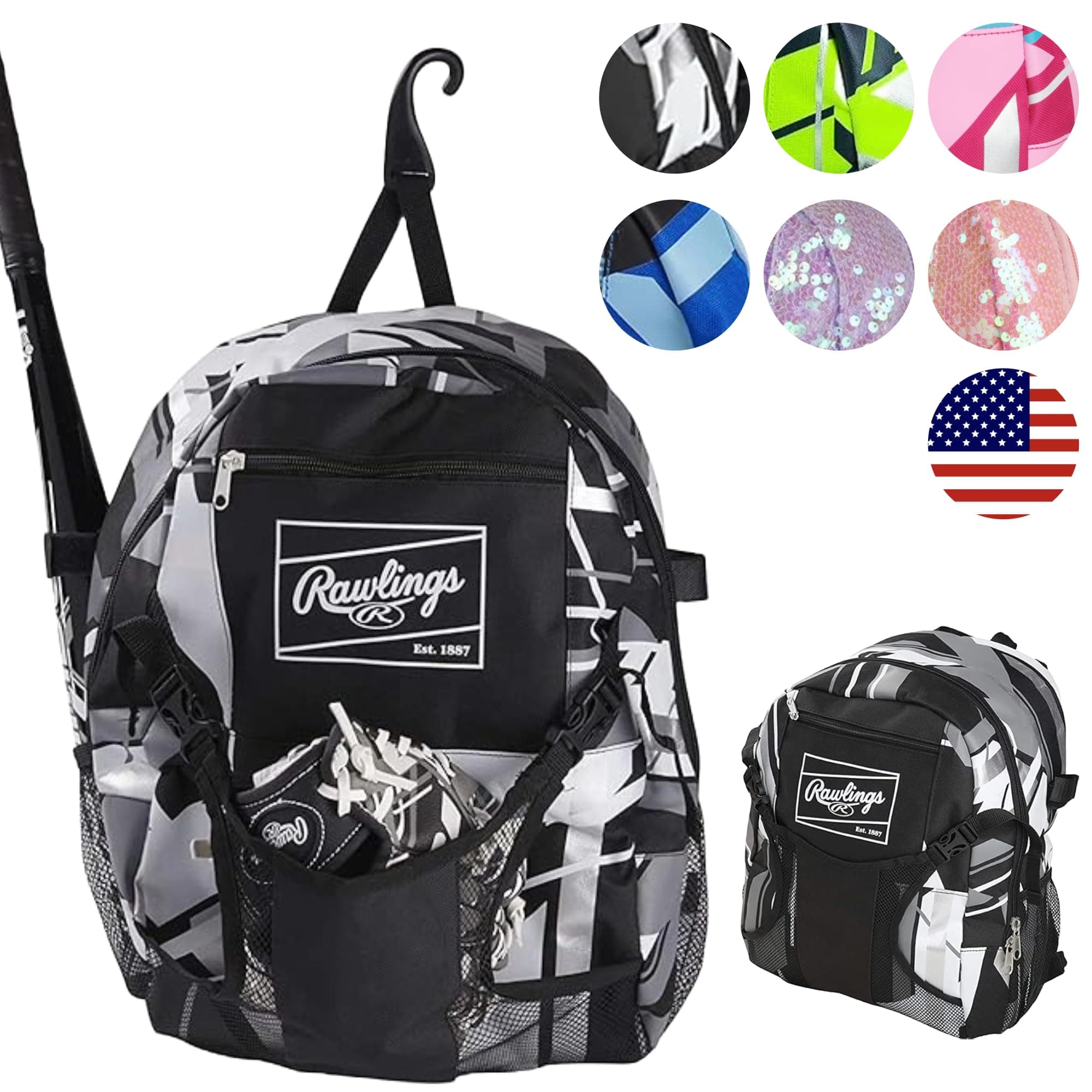 Remix | T-Ball & Youth | Baseball & Softball | Backpack Bag Series | Multiple Colors