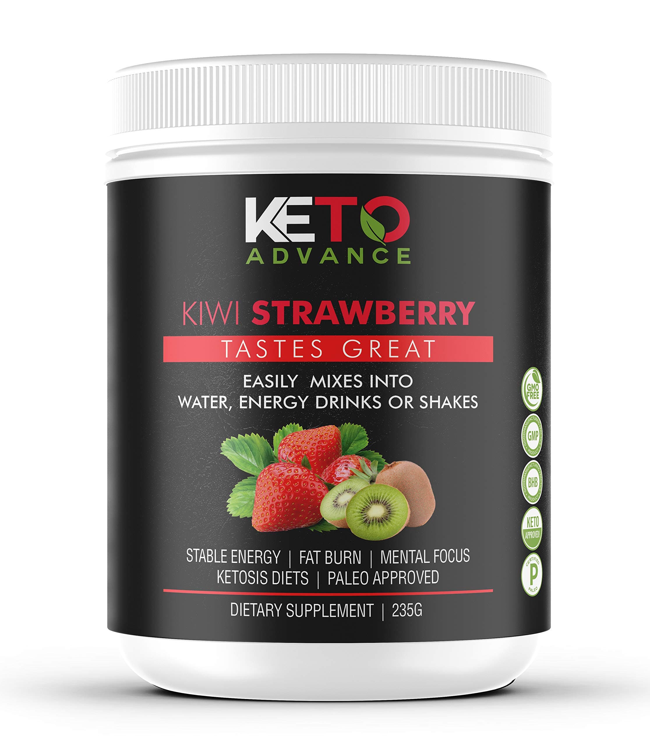 Keto Advance BHB Salts - Exogenous Ketone Supplement - Burn Fat Instead of Carbs - Ketogenic Supplement - Get into Ketosis Fast!